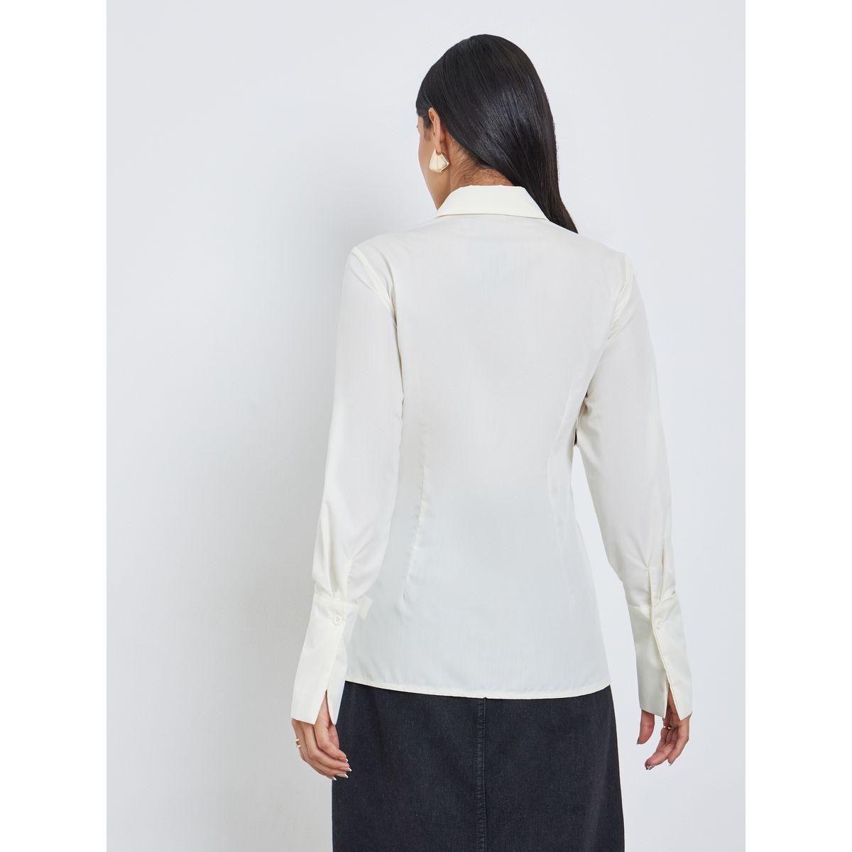 بلوزة سادة بتفاصيل أزرار-women-clothing-shirtsandblouses-shirts-image-1