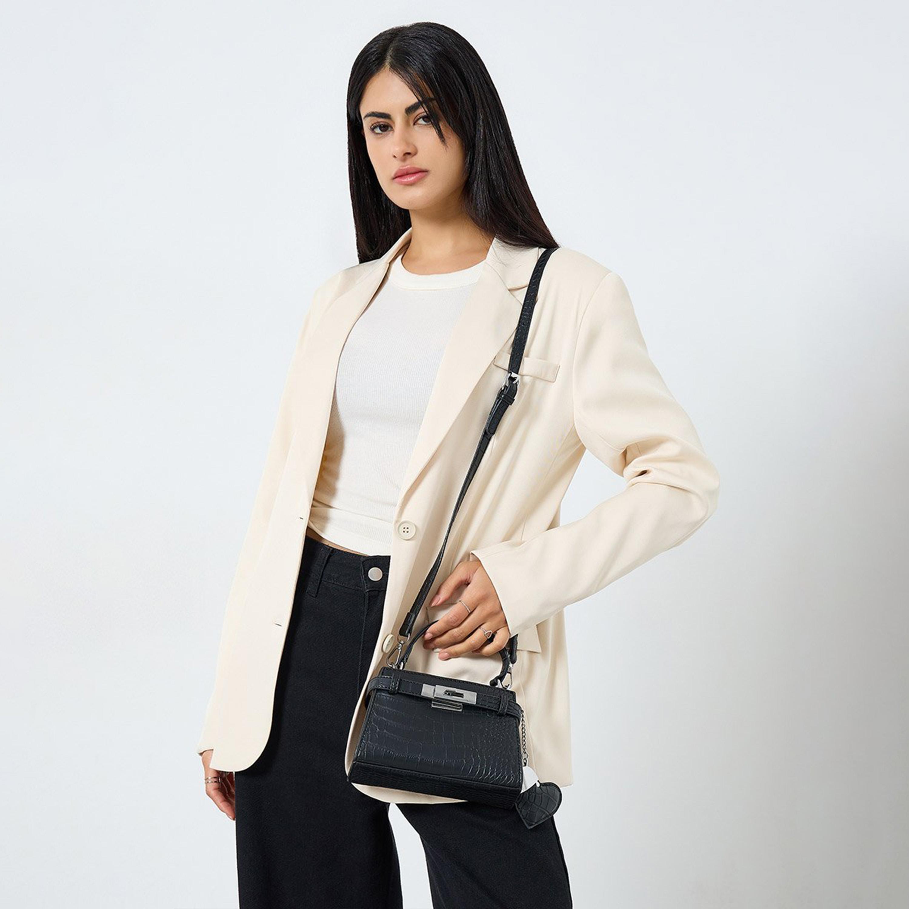 ستايلي - شنطة يد معدنية على شكل قلب-women-bagsandwallets-handbags-image-3