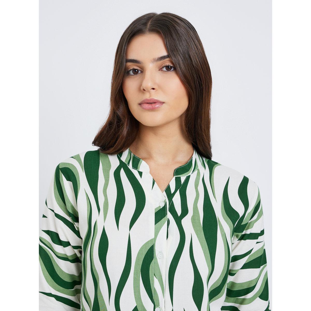 Maxim Creation Women Abstract Print Top and Pants Co-Ords-women-clothing-coordsets-image-4