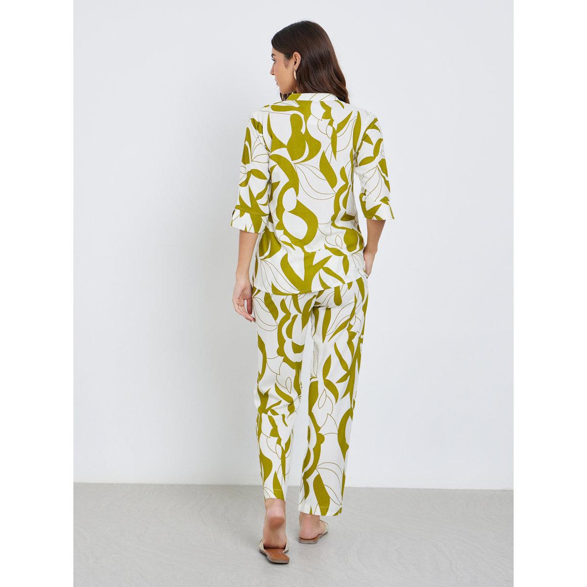 Maxim Creation Women Abstract Print Top and Pants Co-Ords-women-clothing-coordsets-image-5
