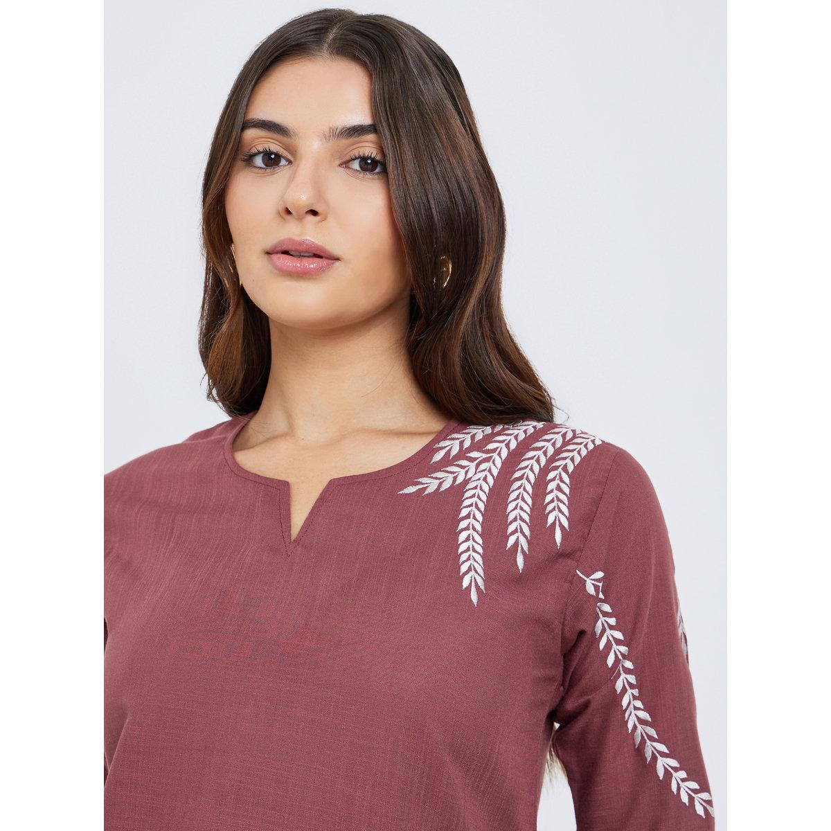Maxim Creation Women Embroidered Panel Top and Pants Co-Ords-women-clothing-coordsets-image-4