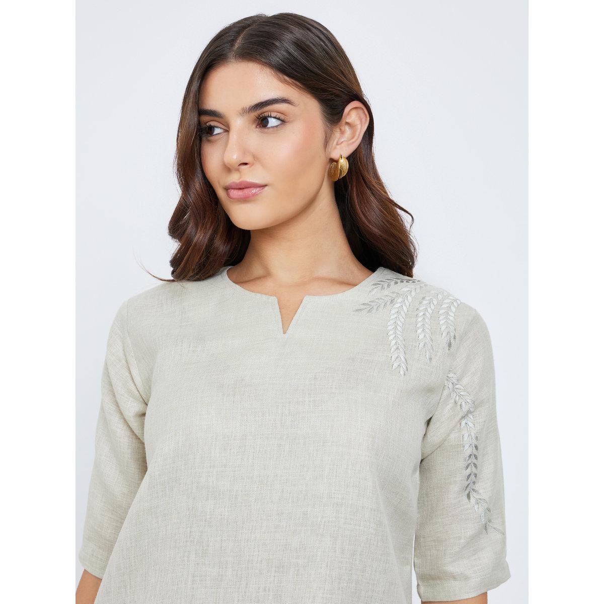 Maxim Creation Women Embroidered Panel Top and Pants Co-Ords-women-clothing-coordsets-image-3