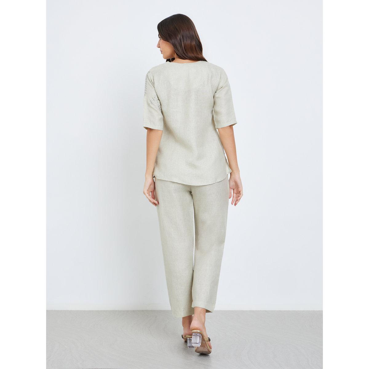 Maxim Creation Women Embroidered Panel Top and Pants Co-Ords-women-clothing-coordsets-image-5