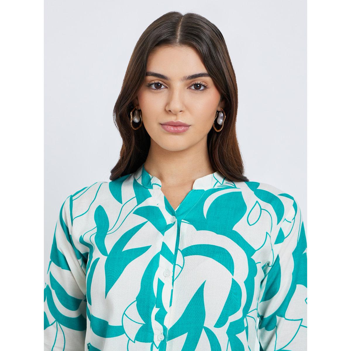 Maxim Creation Women Abstract Print Top and Pants Co-Ords-women-clothing-coordsets-image-3
