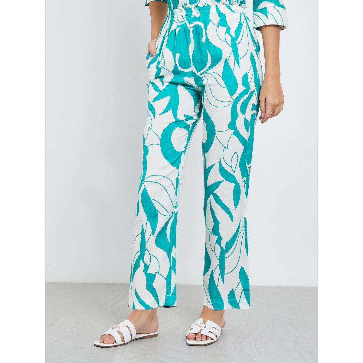 Maxim Creation Women Abstract Print Top and Pants Co-Ords-women-clothing-coordsets-image-4