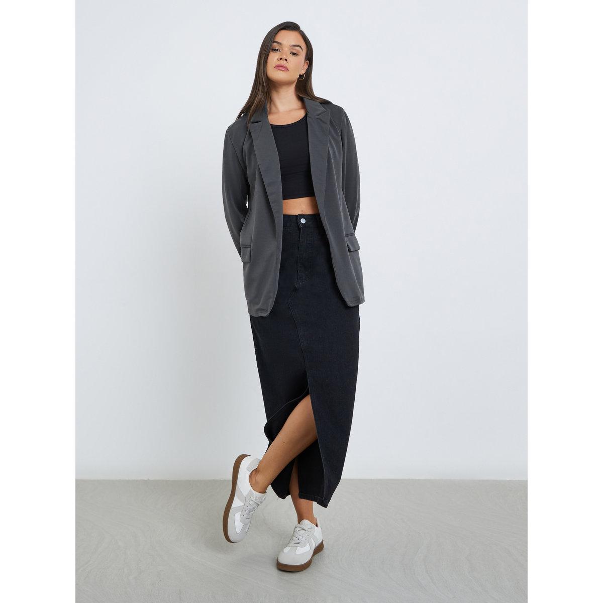 Styli Regular Fit Open Front Blazer-women-clothing-coatsandjackets-blazers-image-2