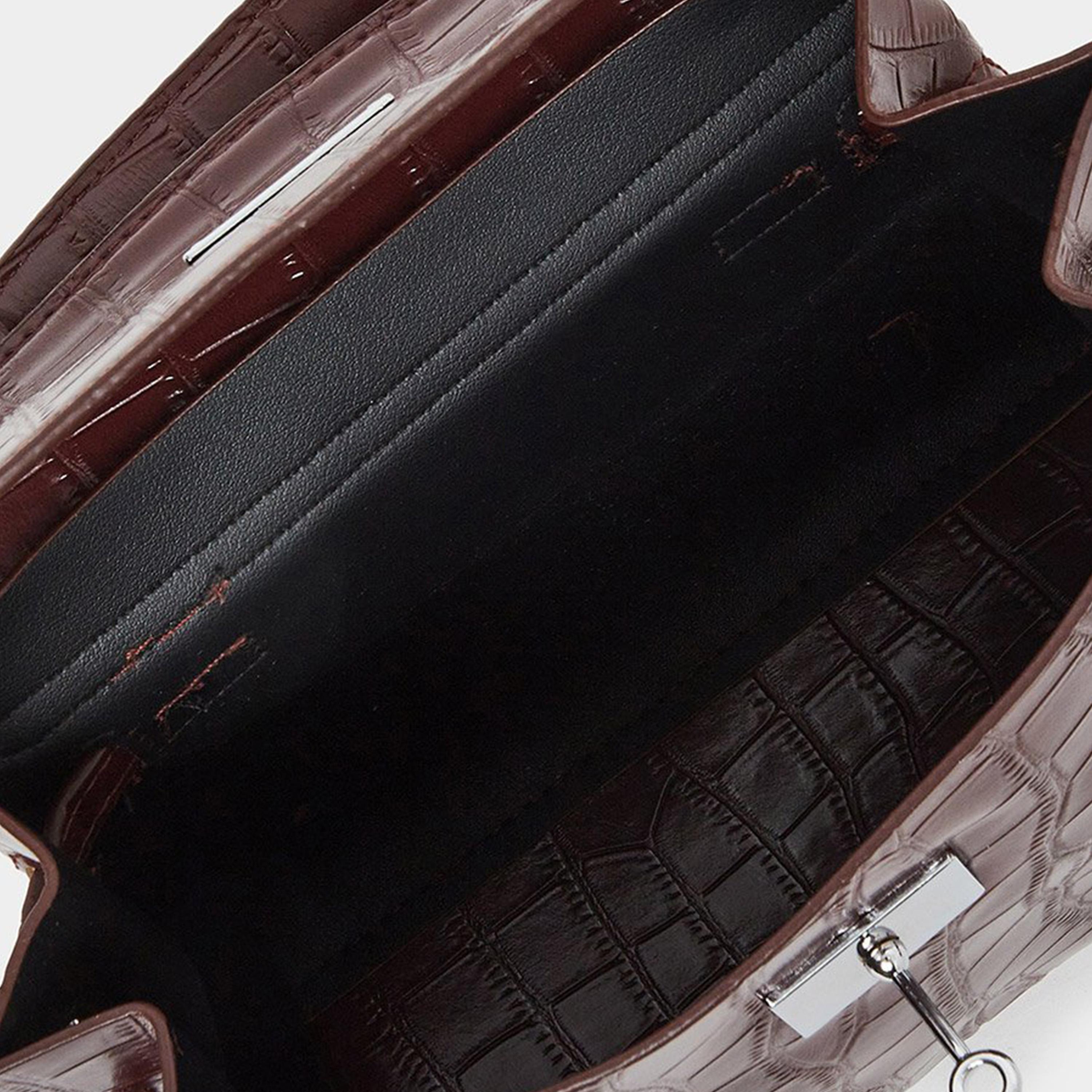 ستايلي - شنطة يد لون عنابي تويست لوك-women-bagsandwallets-handbags-image-4
