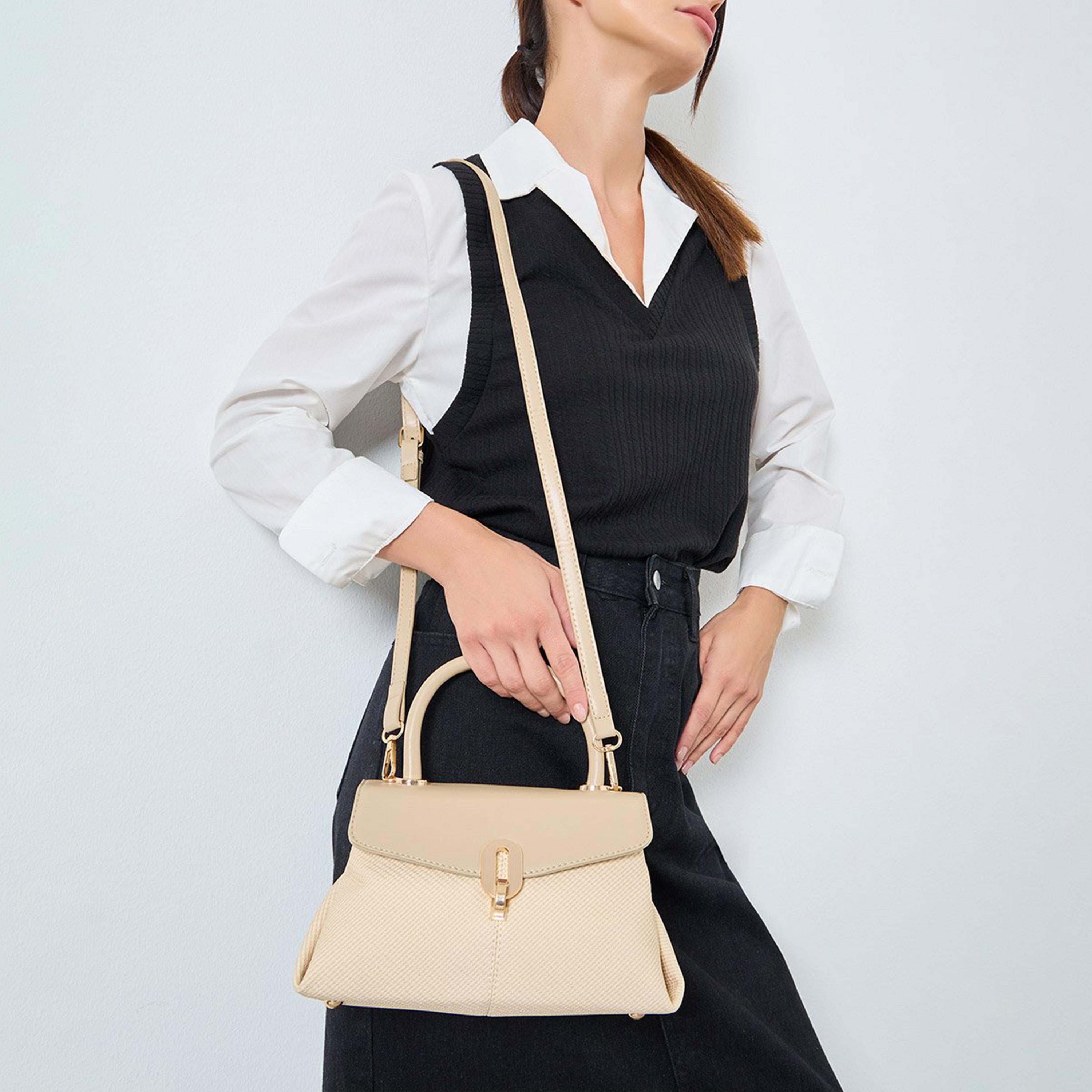 ستايلي - شنطة ساتشيل بيج منقوشة-women-bagsandwallets-handbags-image-3