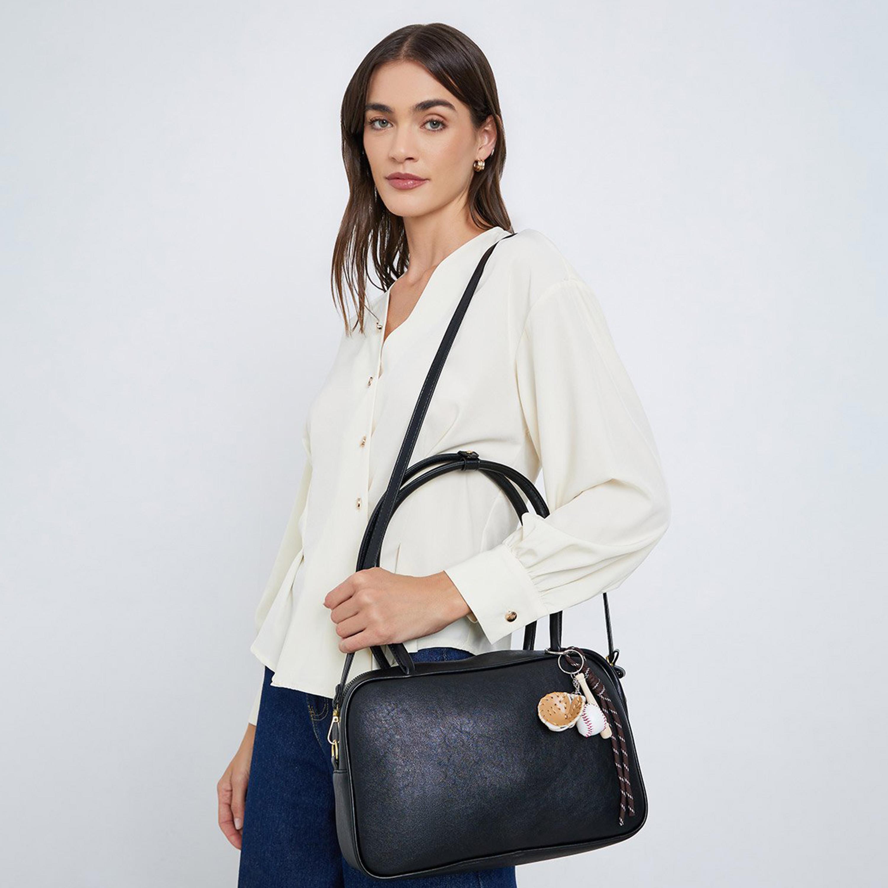 Styli Dual Handle Shoulder Bag with Drop Charm-women-bagsandwallets-handbags-image-3
