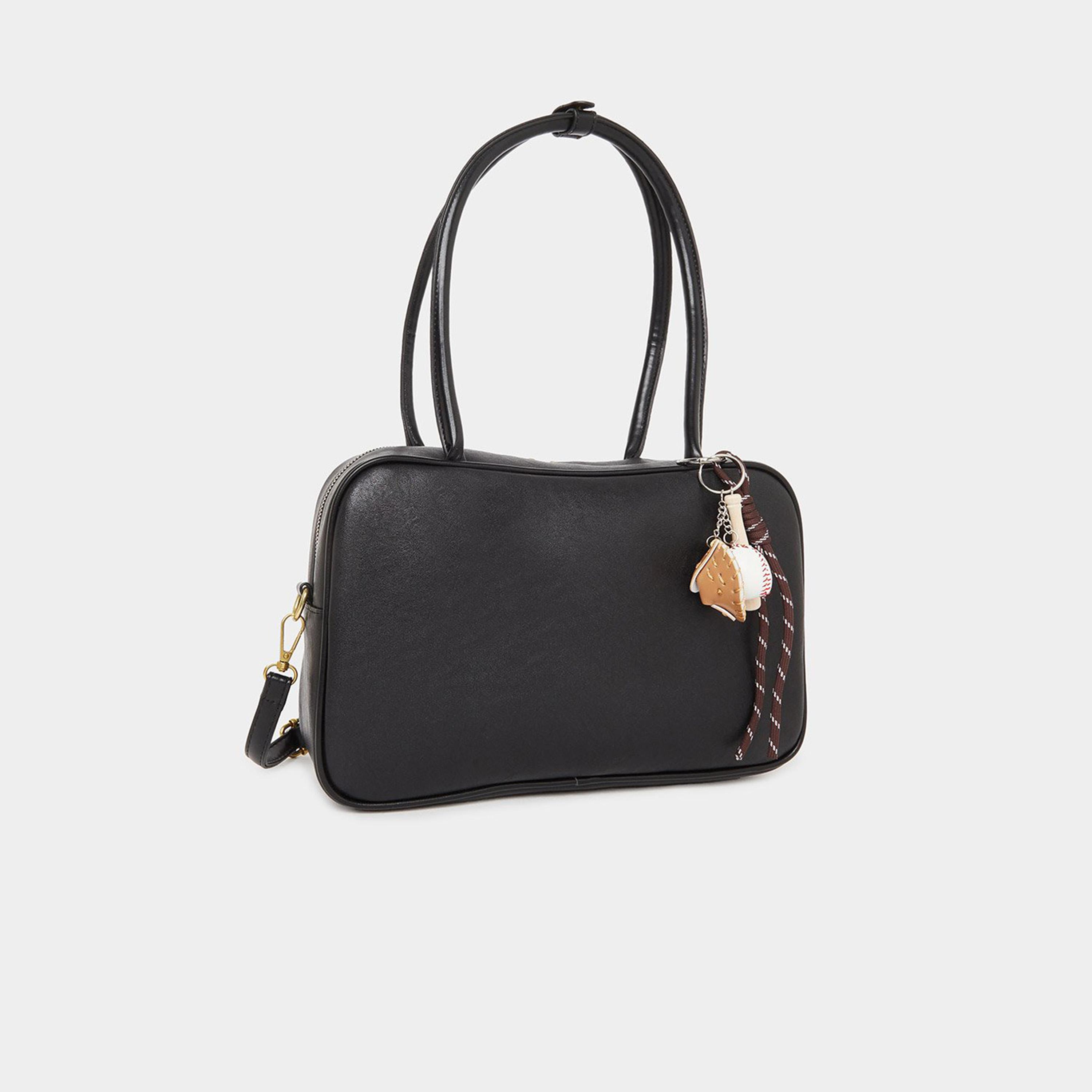Styli Dual Handle Shoulder Bag with Drop Charm-women-bagsandwallets-handbags-image-4