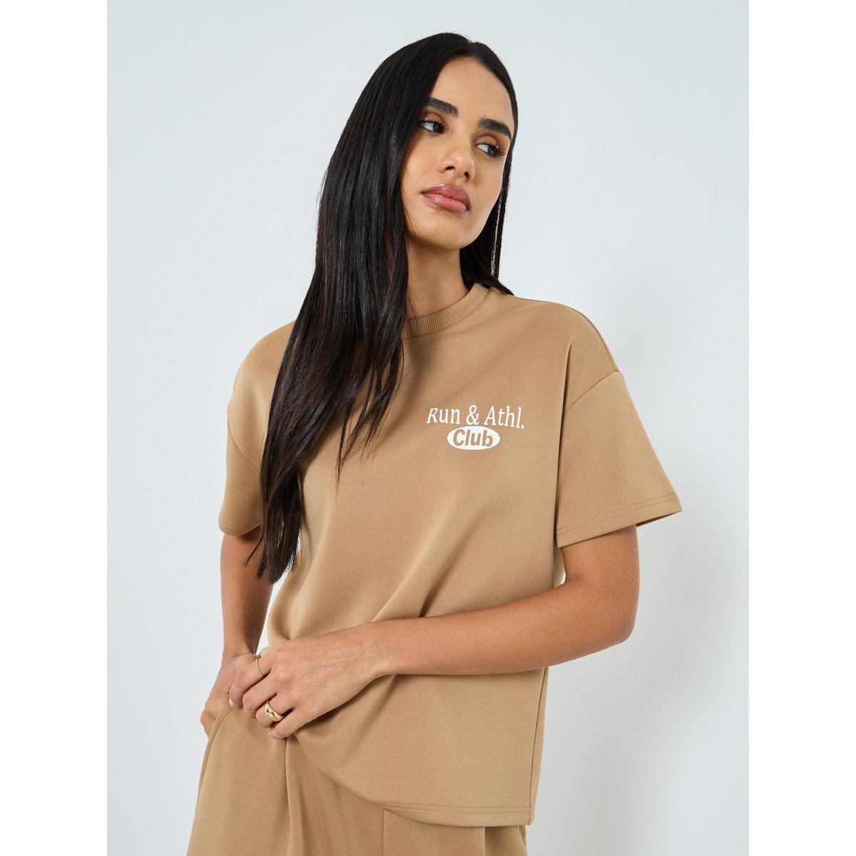 Styli Slogan Print Oversized T-Shirt-women-clothing-tshirts-image-3