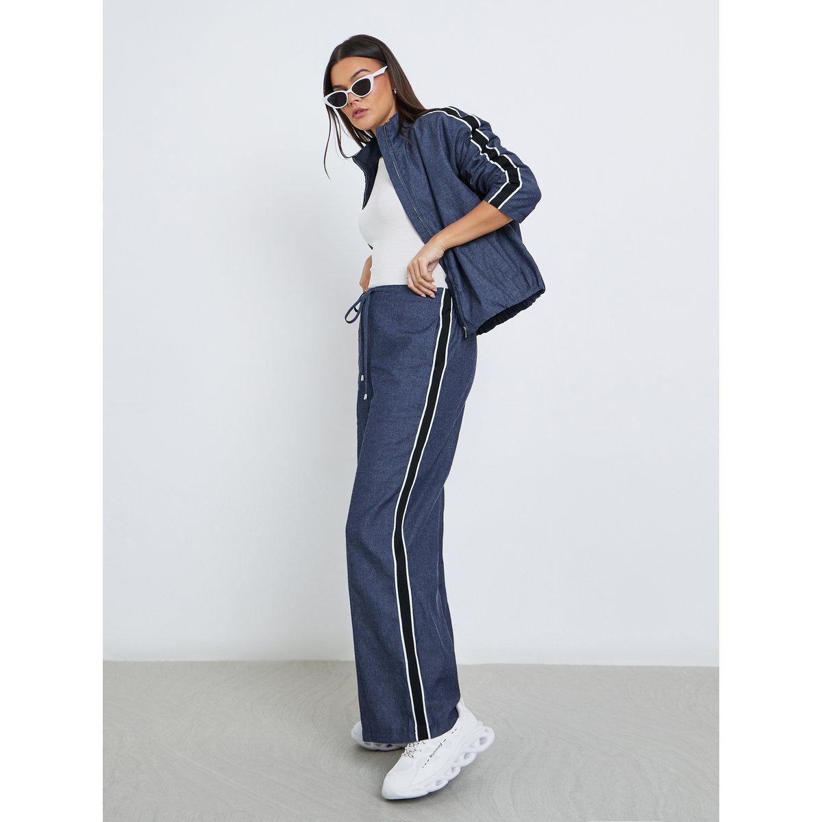 بنطال دنيم بقصة أرجل واسعة-women-clothing-bottoms-trousers-image-4