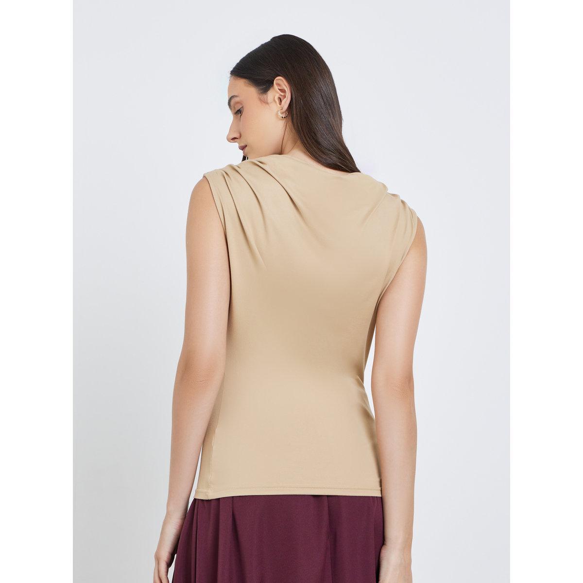 Styli Sleeveless Draped Detail Top-women-clothing-shirtsandblouses-blouses-image-4