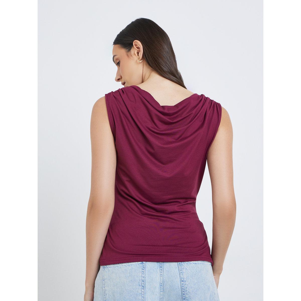 Styli Sleeveless Draped Detail Top-women-clothing-shirtsandblouses-blouses-image-4