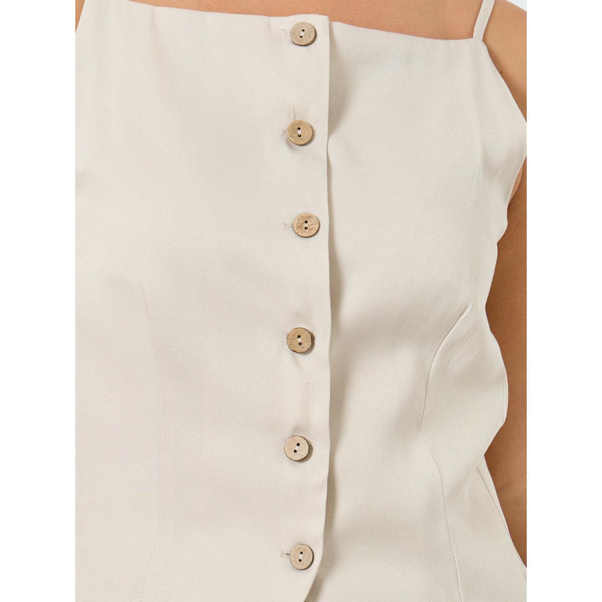 Styli Strappy Square Neck Buttoned Top-women-clothing-shirtsandblouses-blouses-image-3