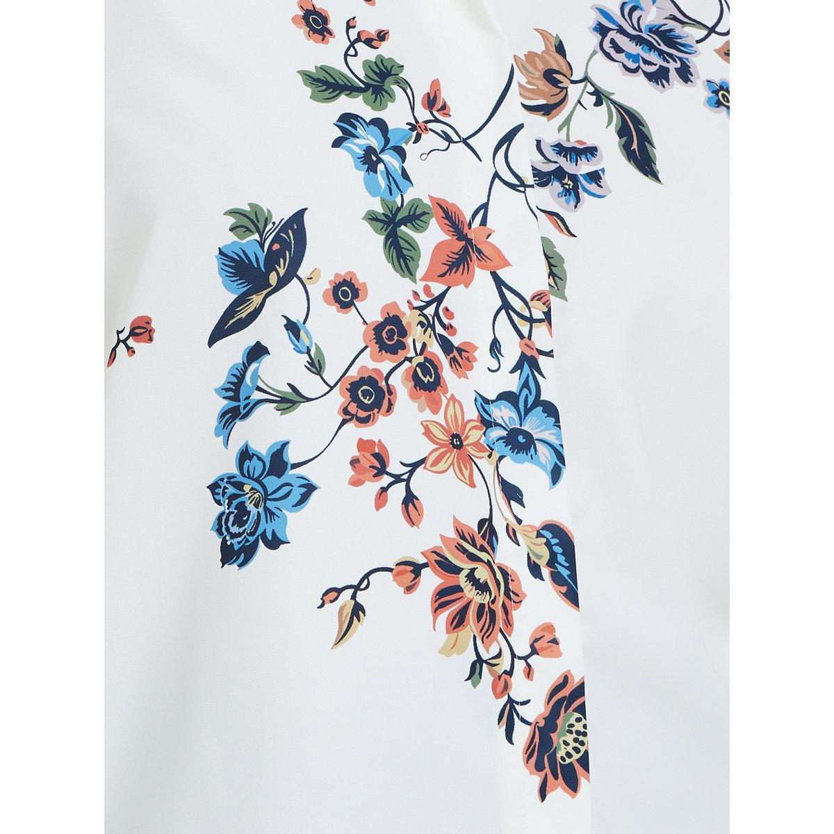 Styli Floral Print Spread Collar Buttoned Shirt-women-clothing-shirtsandblouses-shirts-image-4