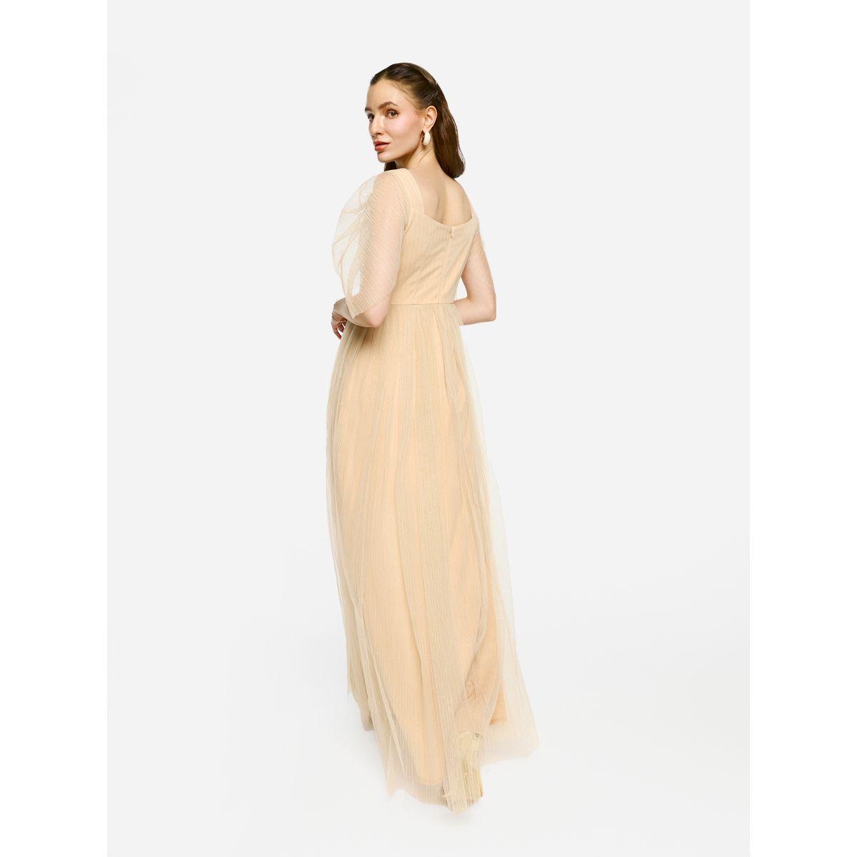 House of Moda Puff Sleeves Pleated Tulle Maxi Dress-women-clothing-dresses-image-6
