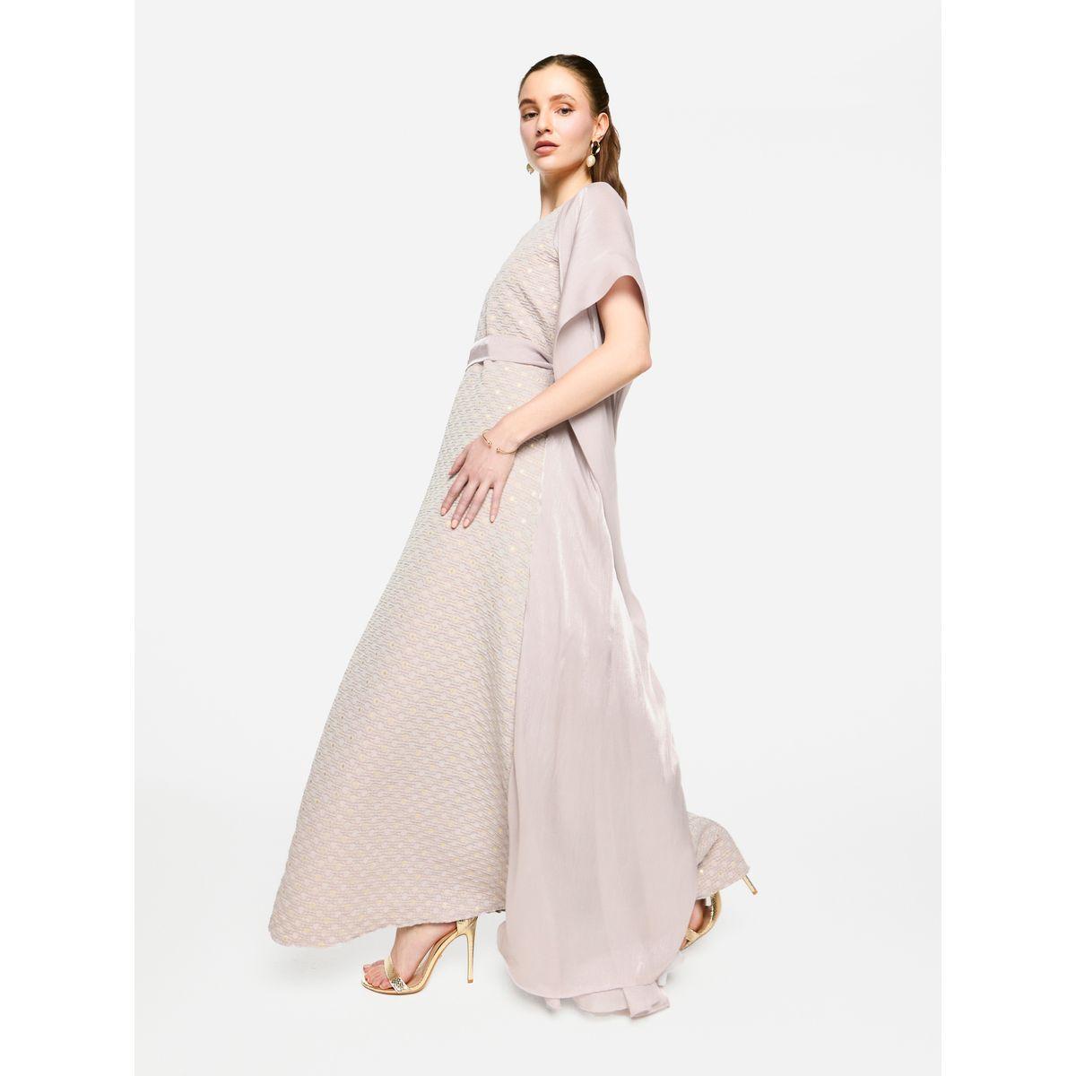 House of Moda Embellished Kimono Sleeve Belted Maxi Dress-women-clothing-dresses-image-4
