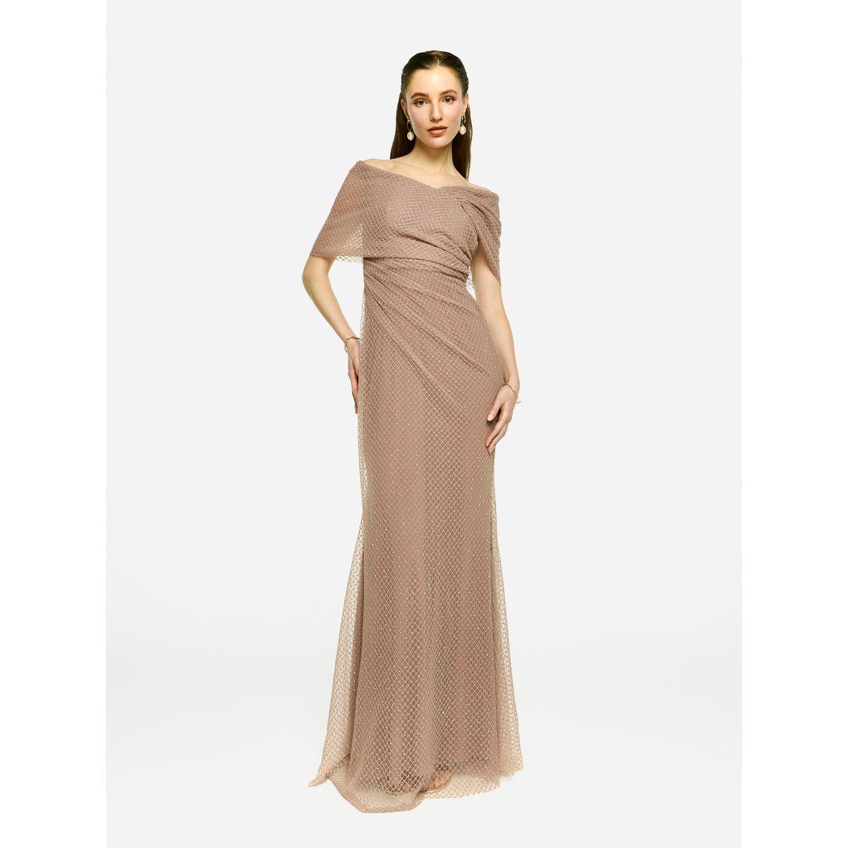 فستان طويل بتفاصيل مُنمقة مع أكتاف مكشوفة-women-clothing-dresses-image-1