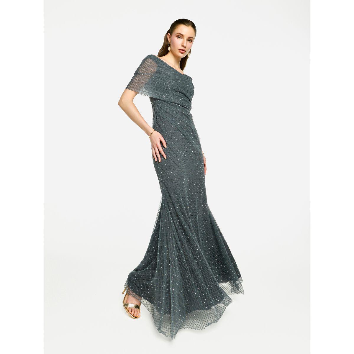 House of Moda Embellished Mesh Off Shoulder Maxi Dress-women-clothing-dresses-image-2