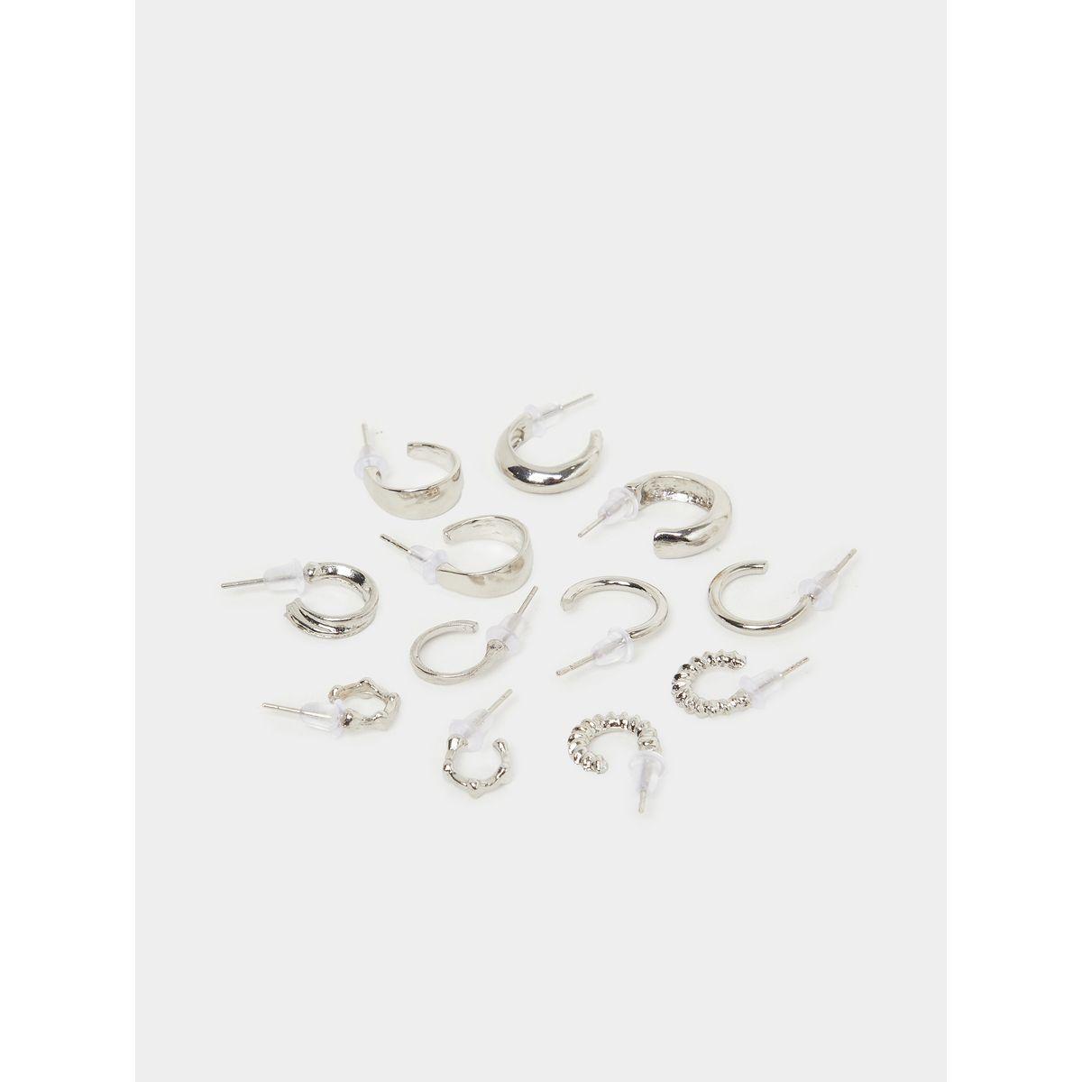 مجموعة من 12 - أقراط مُتنوعة-women-watchesandjewellery-jewellery-earrings-image-3