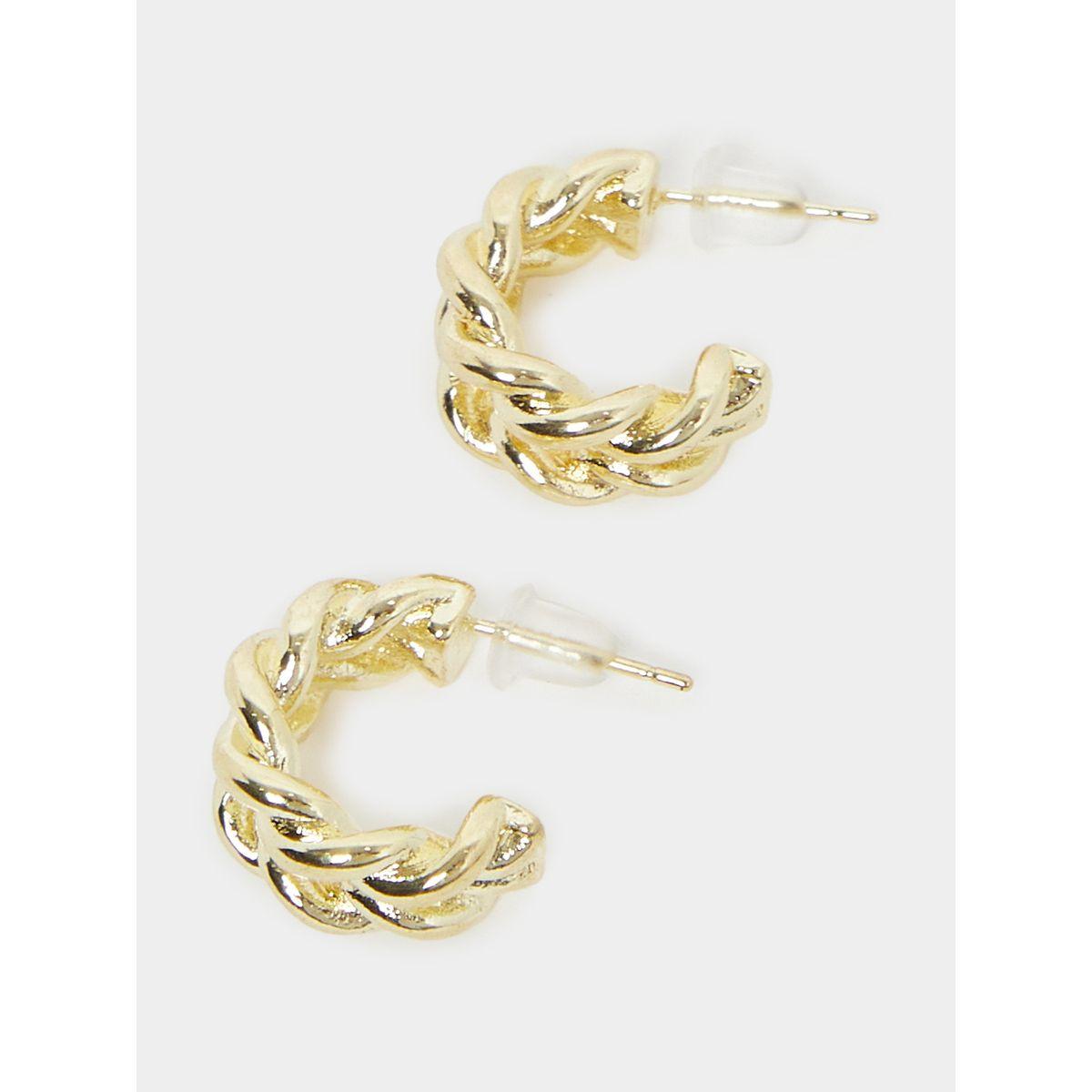 أقراط ذهبية كاجوال-women-watchesandjewellery-jewellery-earrings-image-2