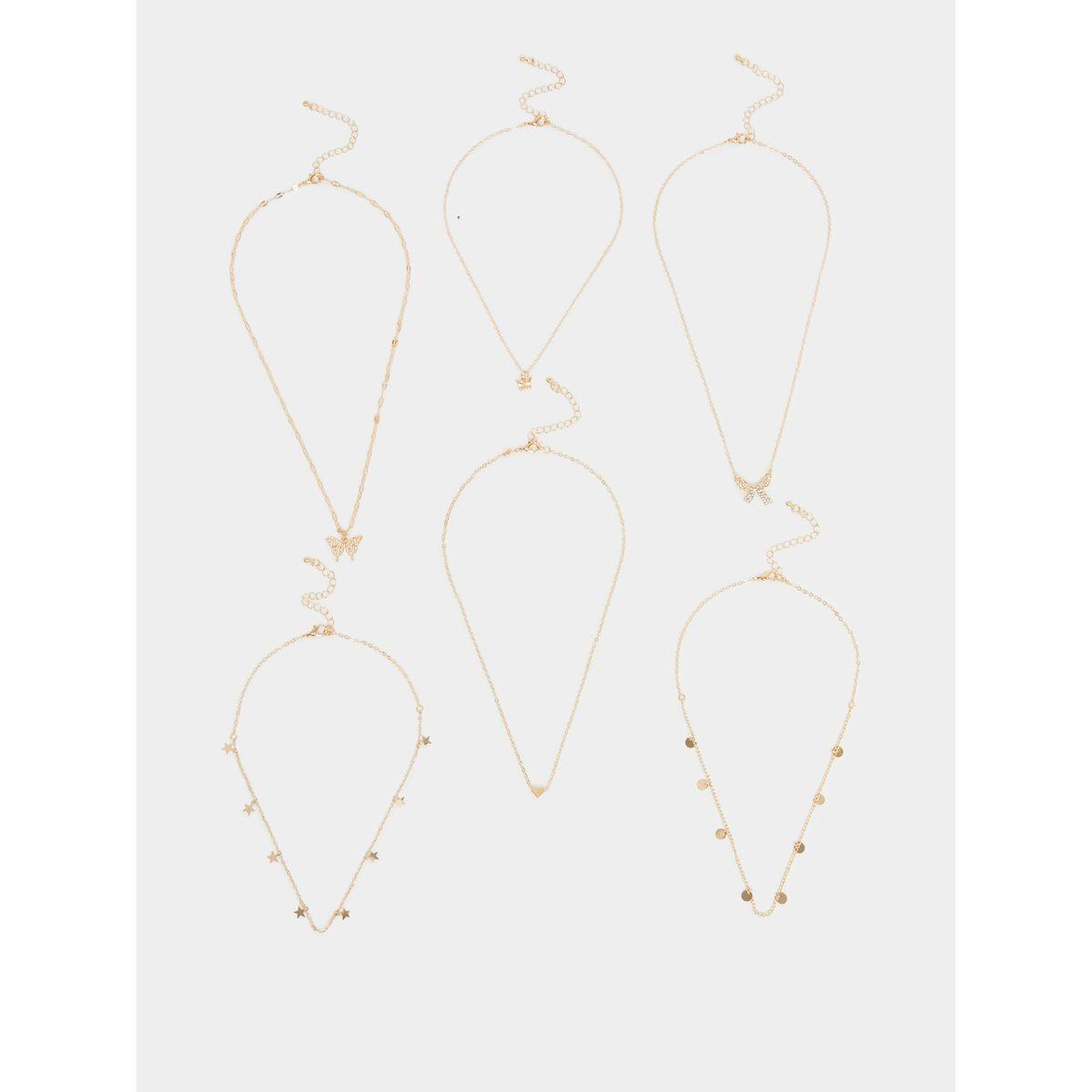Styli Set of 7 - Embellished Layered Necklace-women-watchesandjewellery-jewellery-necklacesandpendants-image-1