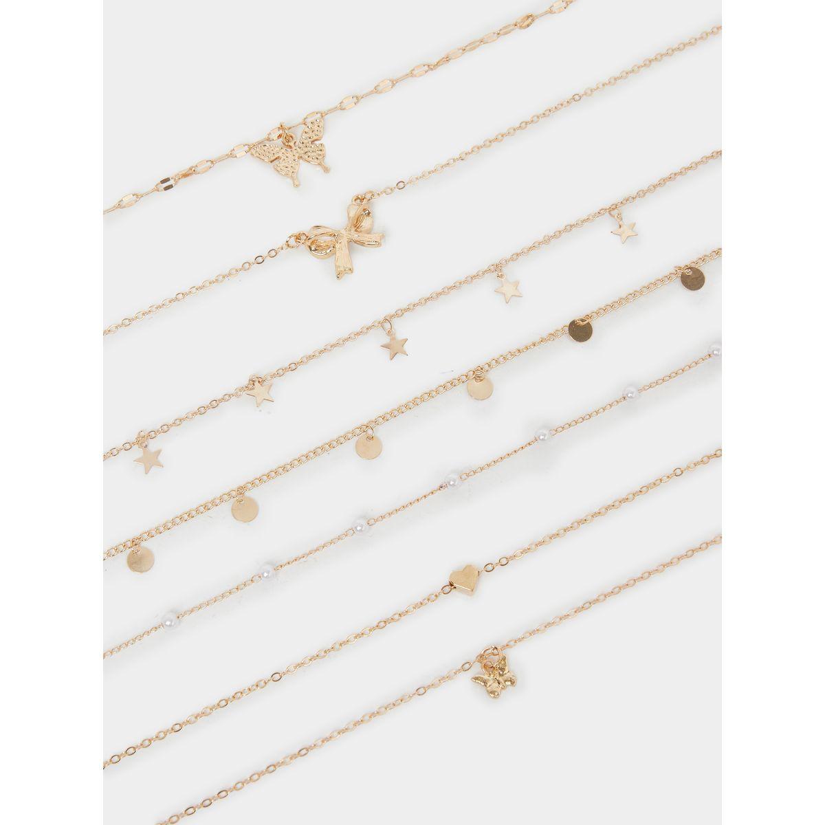Styli Set of 7 - Embellished Layered Necklace-women-watchesandjewellery-jewellery-necklacesandpendants-image-2