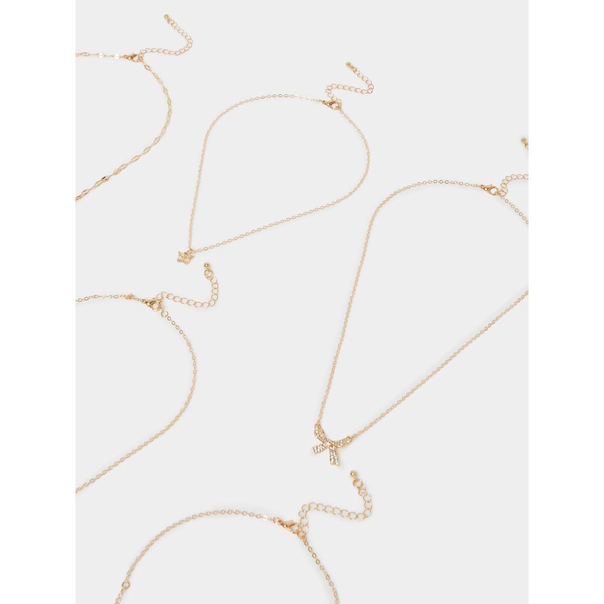 Styli Set of 7 - Embellished Layered Necklace-women-watchesandjewellery-jewellery-necklacesandpendants-image-4