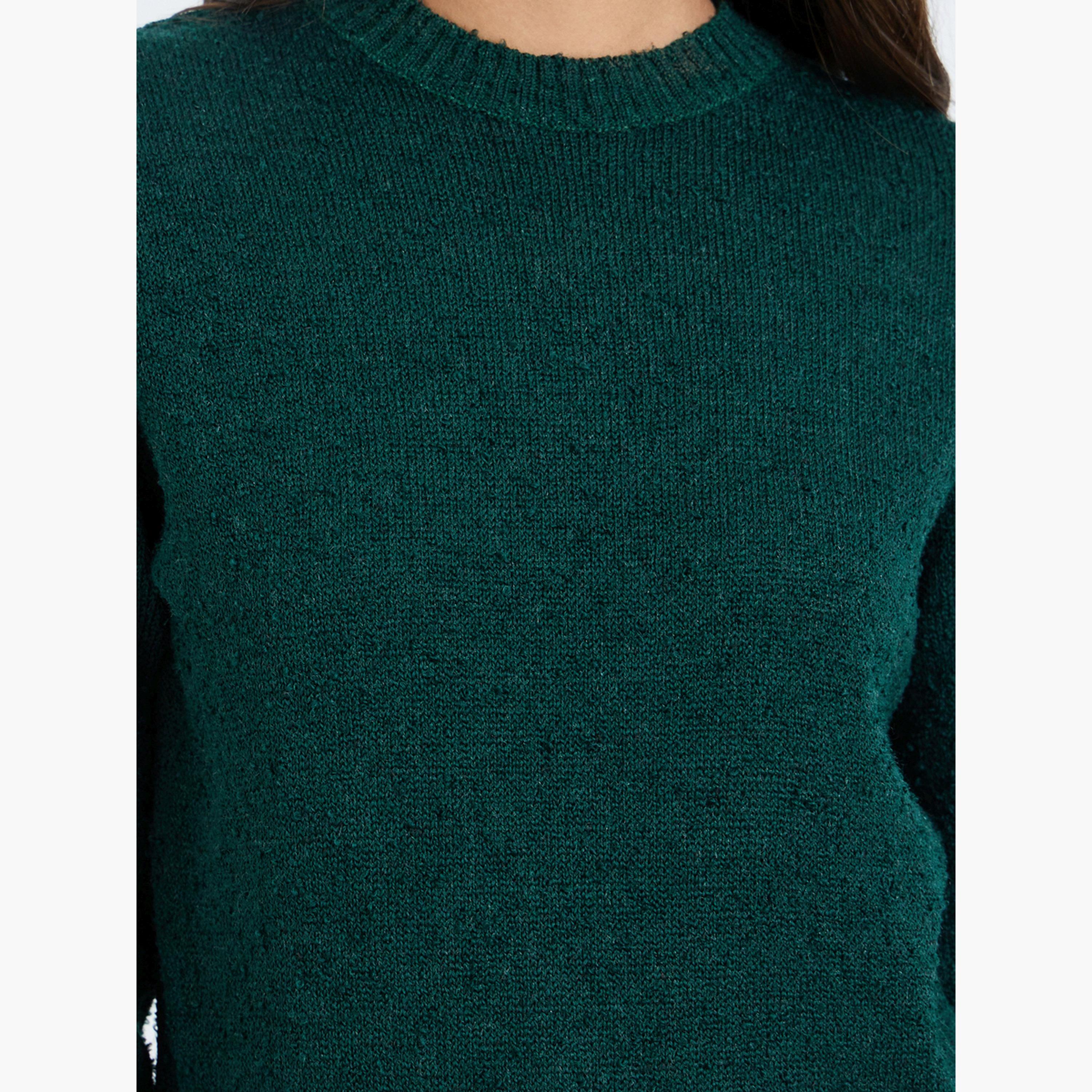 سويتر محبوك بتفاصيل بارزة الملمس-women-clothing-cardigansandjumpers-jumpers-image-3