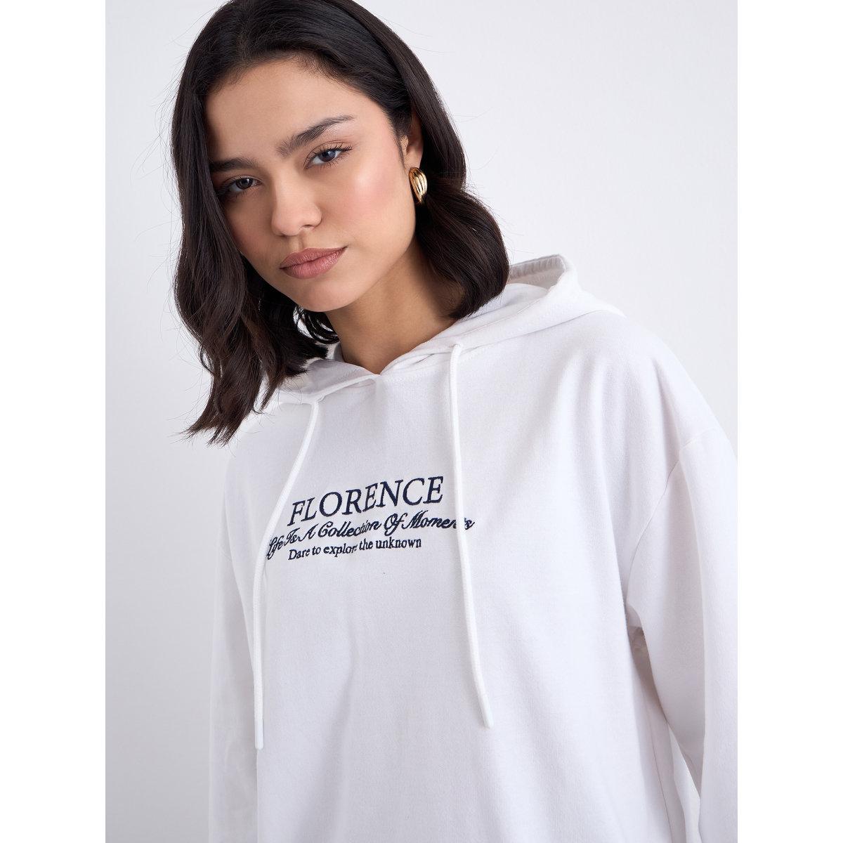 Styli White Embroidered Longline Hoodie-women-winterwear-hoodiesandsweatshirts-hoodies-image-4
