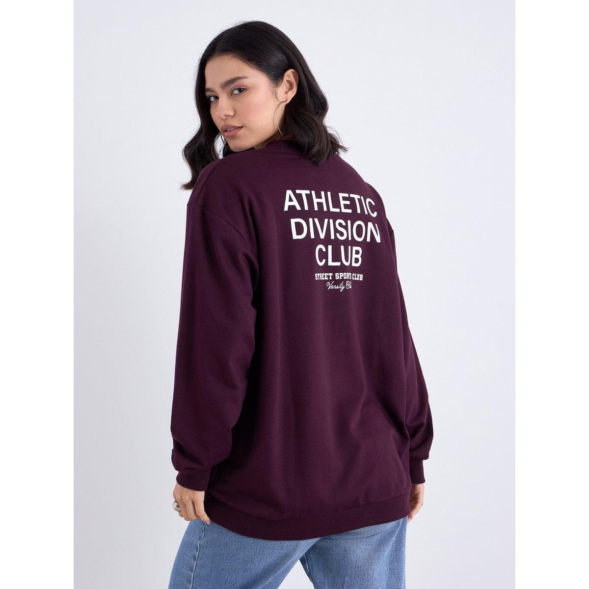 Styli Women Slogan Print Regular Fit Sweatshirt-women-winterwear-hoodiesandsweatshirts-hoodies-image-5