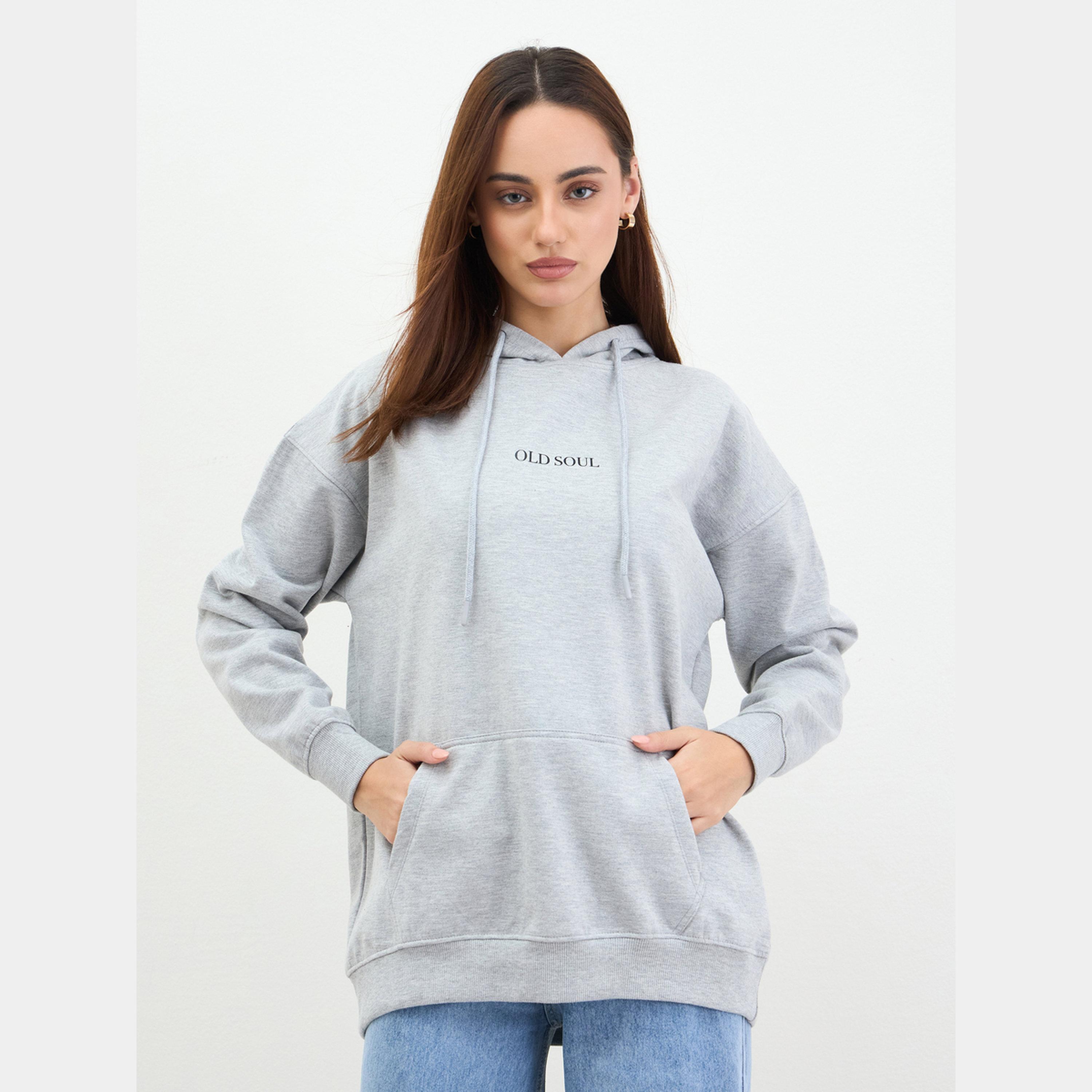 ستايلي - هودي نسائي طويل الأكمام بغطاء للرأس وياقة برسومات غرافيكية-women-winterwear-hoodiesandsweatshirts-hoodies-image-5