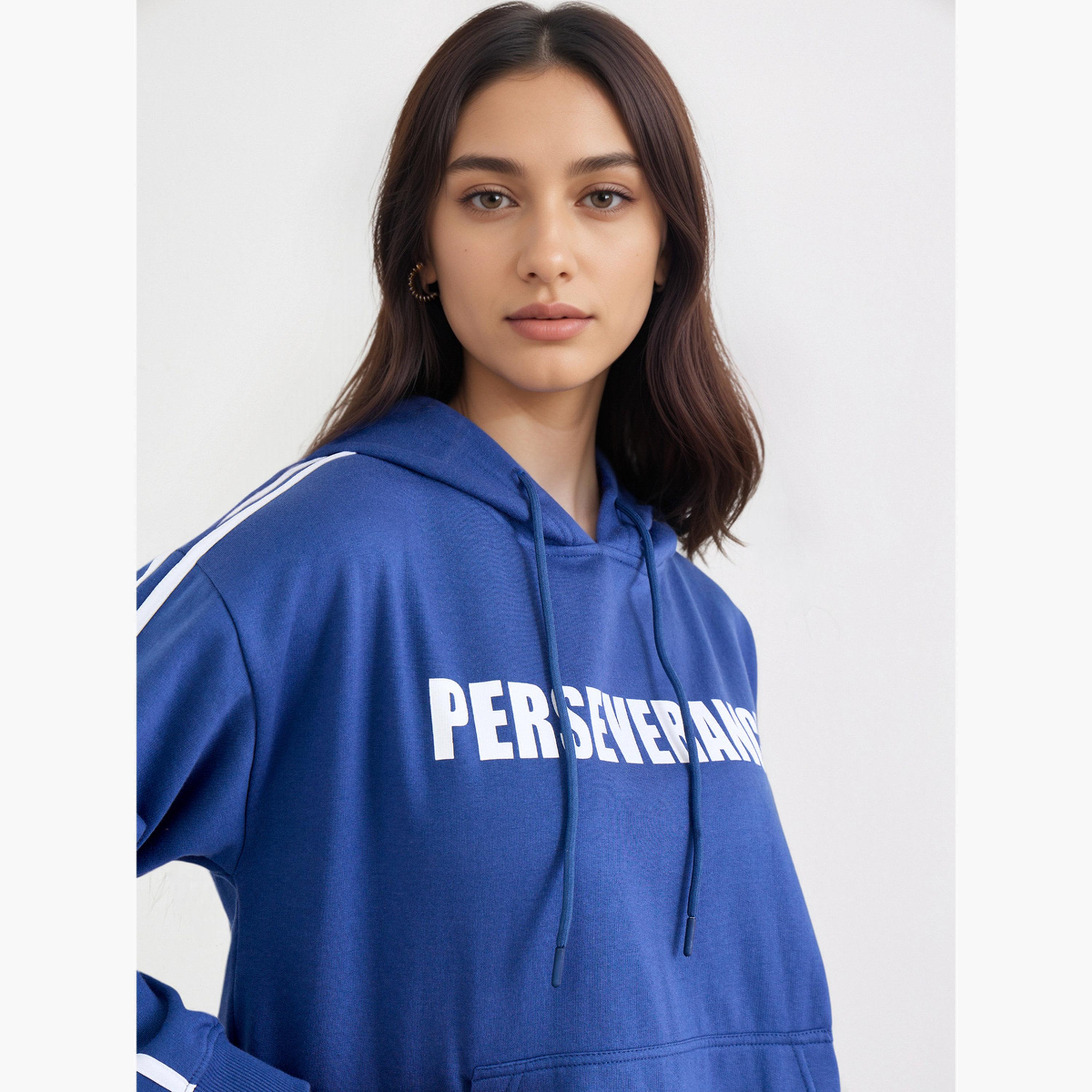 Styli Graphic Print Hooded Neck Long Sleeves Women's Hoodie-women-clothing-hoodiesandsweatshirts-hoodies-image-3
