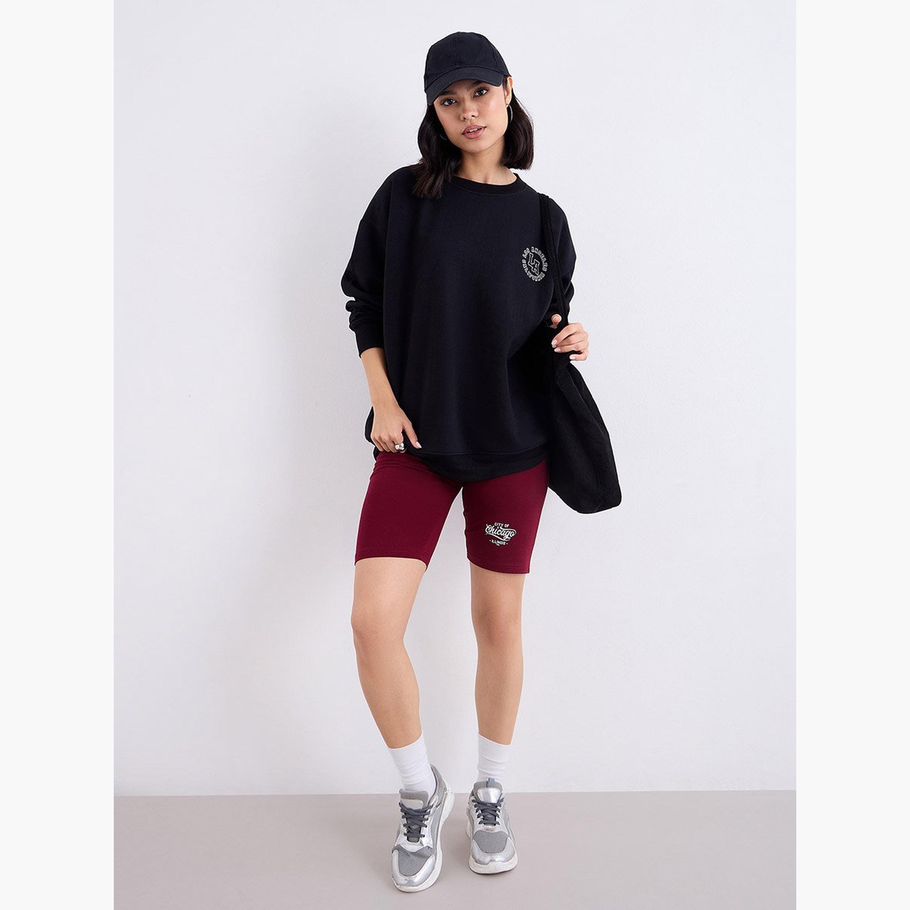 Styli Los Angeles Print Round Neck Long Sleeves Women's Sweatshirt-women-clothing-hoodiesandsweatshirts-sweatshirts-image-3