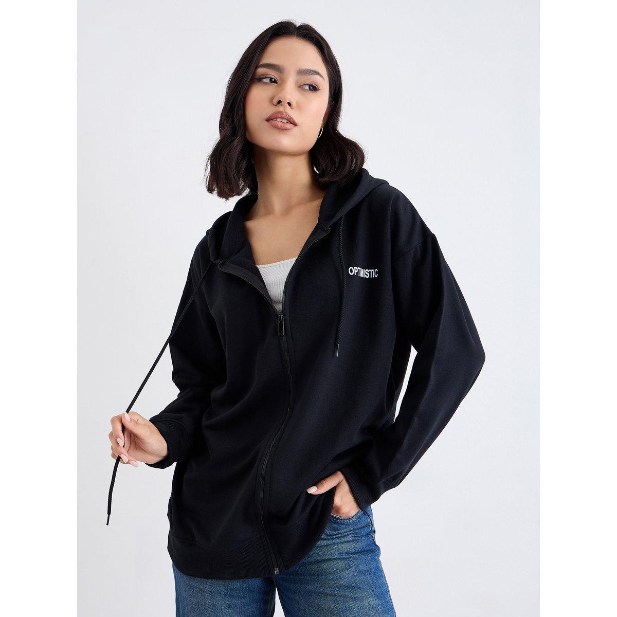 هودي فضفاض بطبعة كتابة-women-winterwear-hoodiesandsweatshirts-hoodies-image-2