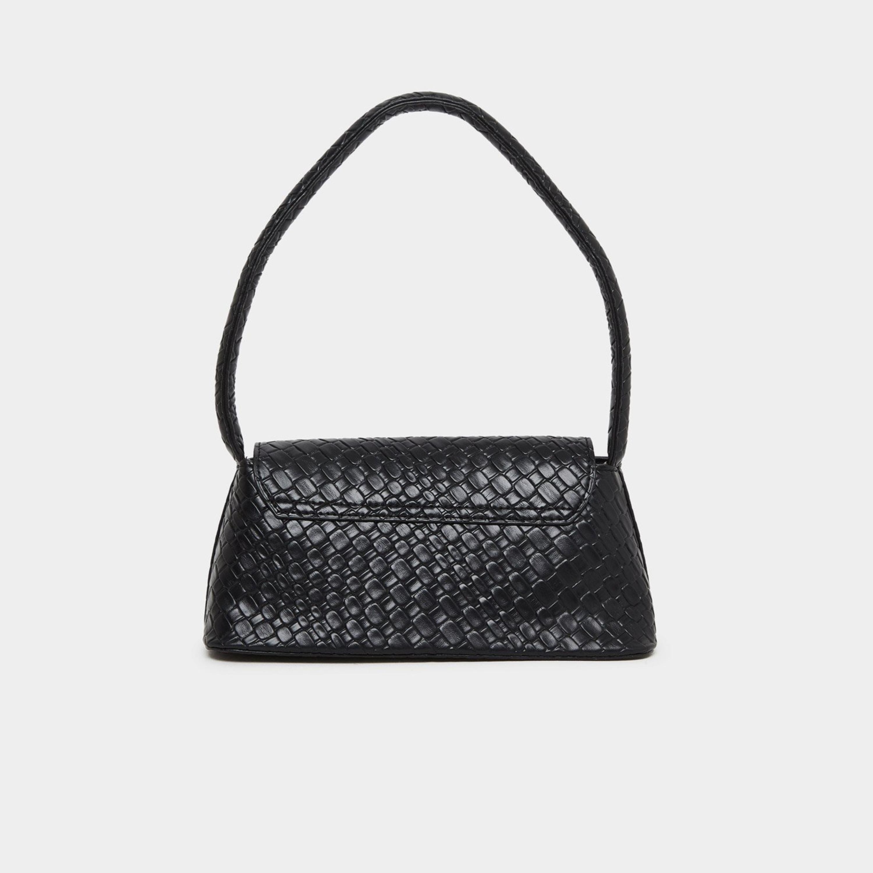 ستايلي - شنطة كتف ذهبية مزخرفة بقفل دفع-women-bagsandwallets-handbags-image-2