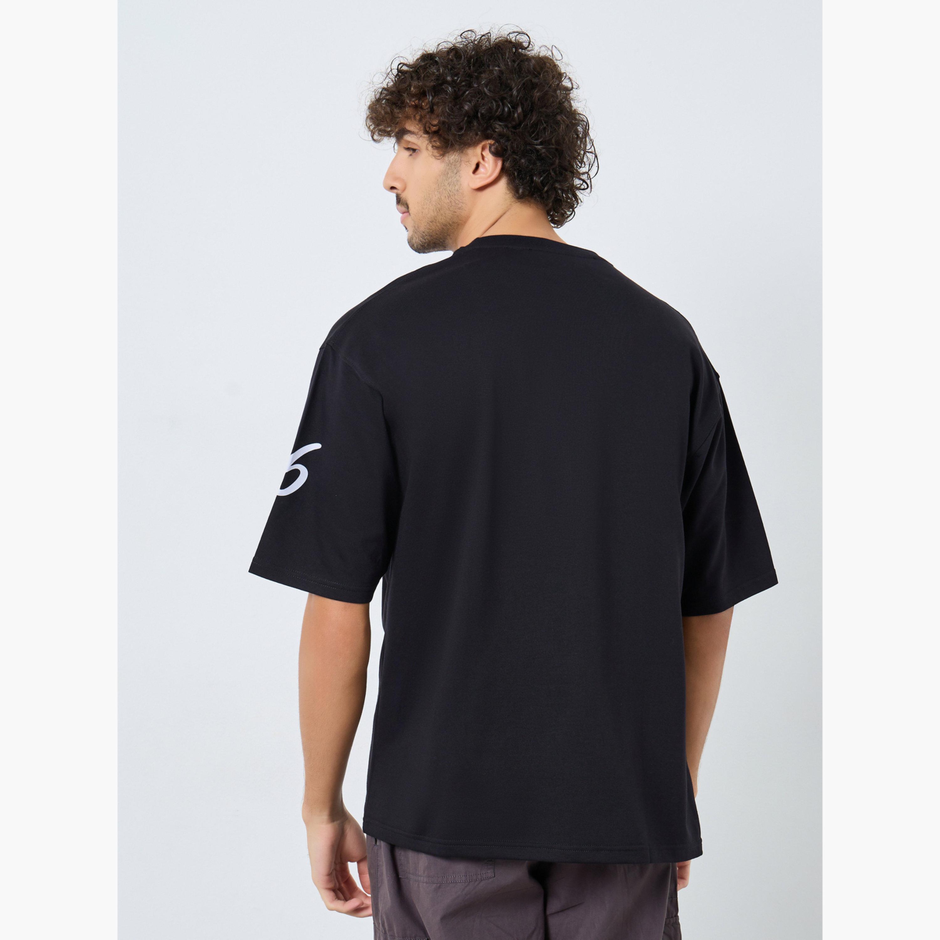 Styli Men Oversize Front Chest Print T-Shirt-men-clothing-tshirtsandpolos-tshirts-image-5