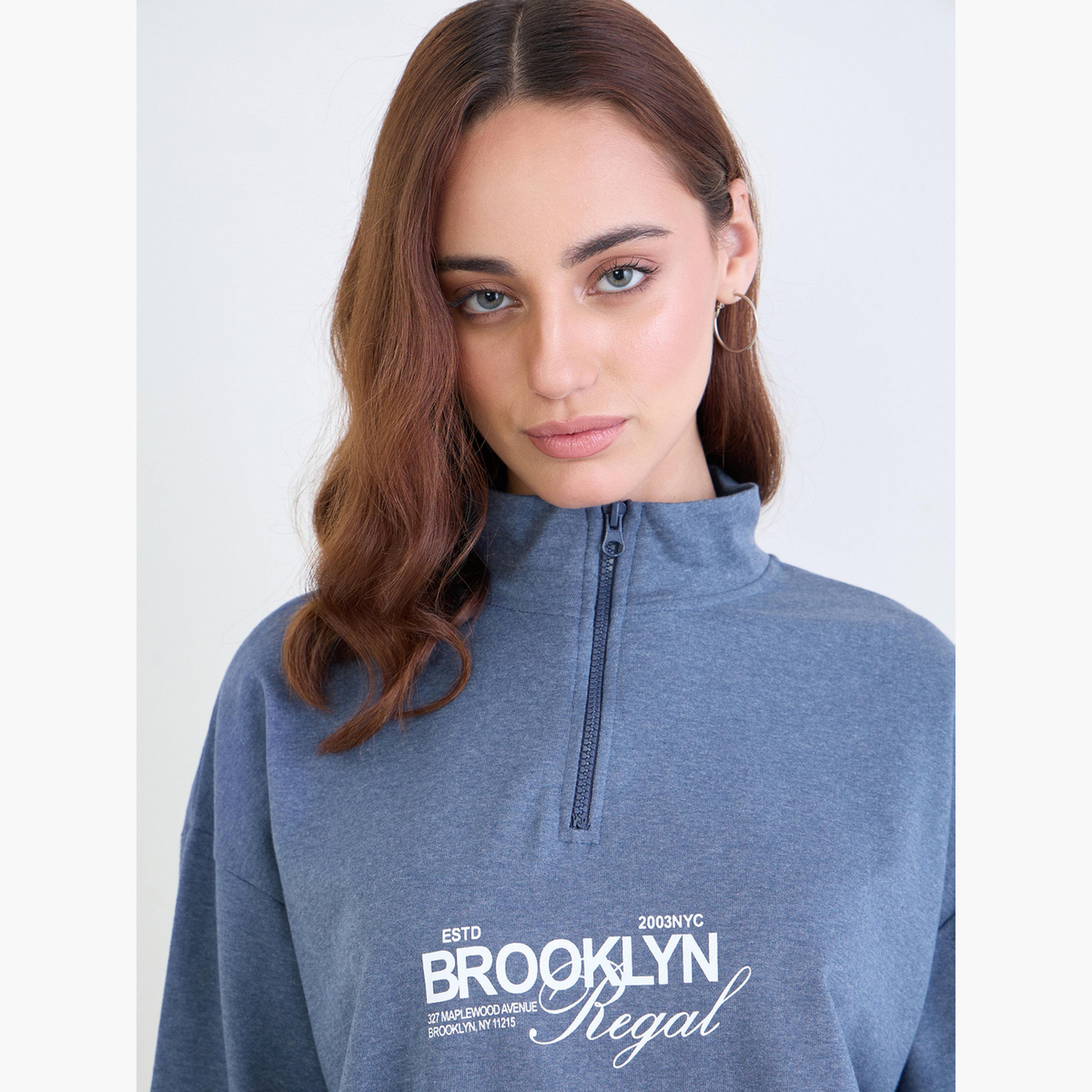 ستايلي - قميص رياضي مطبوع مريح مع بنطال رياضي واسع-women-clothing-coordsets-image-3