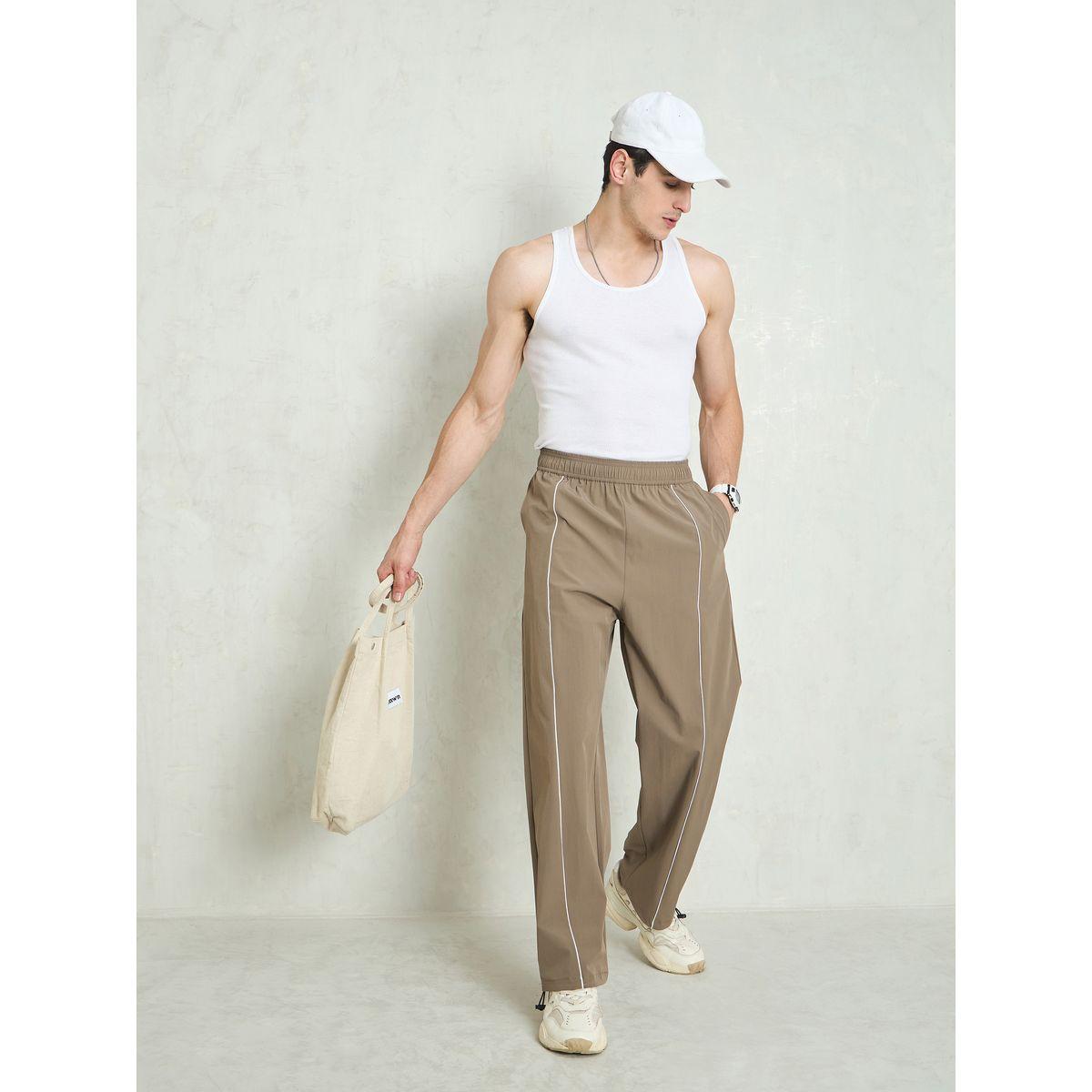 بنطال باراشوت باجي بتفاصيل أنبوبية-men-clothing-bottoms-trousersandchinos-trousers-image-2