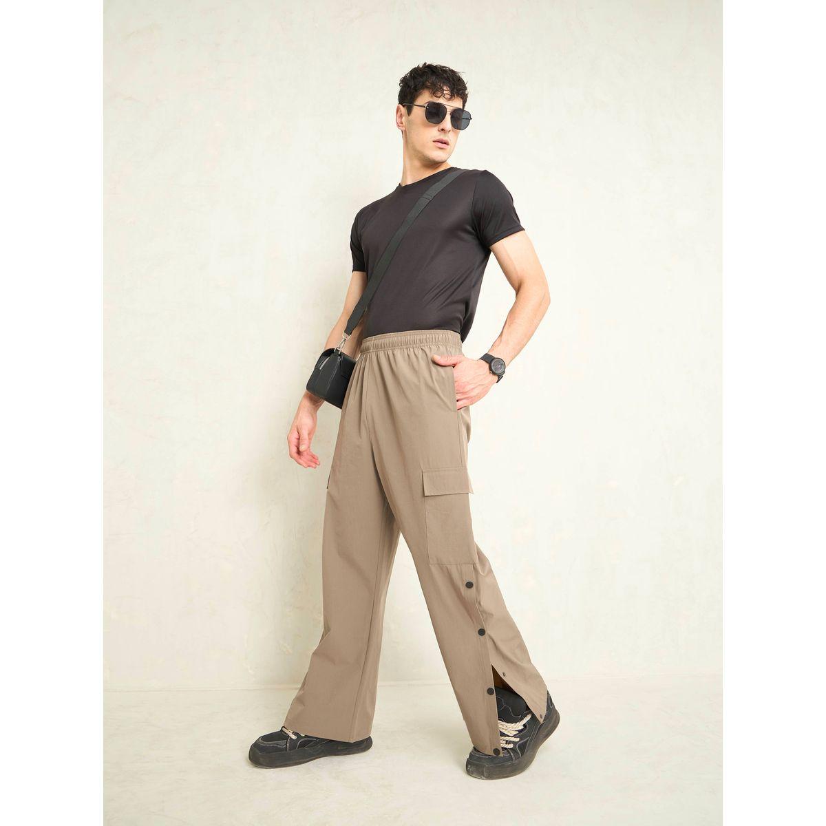 Mascln Sassafras Solid Button Detail Baggy Parachute Pants-men-clothing-bottoms-trousersandchinos-trousers-image-7