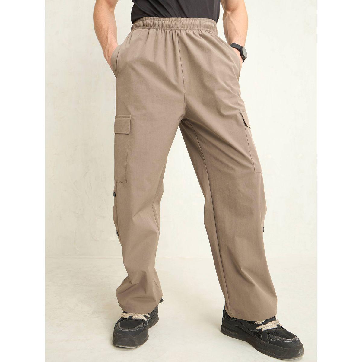Mascln Sassafras Solid Button Detail Baggy Parachute Pants-men-clothing-bottoms-trousersandchinos-trousers-image-8