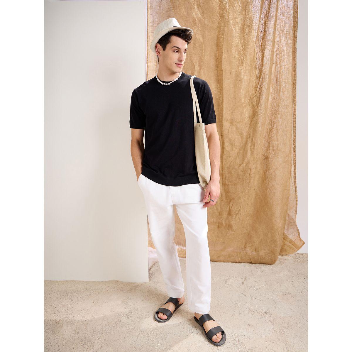 Mascln Sassafras Black Premium Knit Short Sleeve T-Shirt-men-clothing-tshirtsandpolos-tshirts-image-7