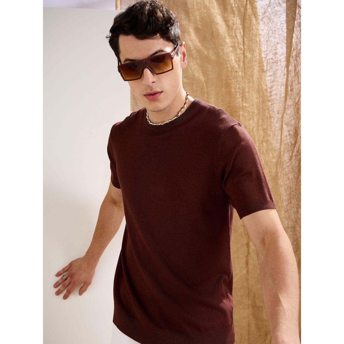 Mascln Sassafras Brown Premium Knit Short Sleeve T-Shirt-men-clothing-tshirtsandpolos-tshirts-image-8