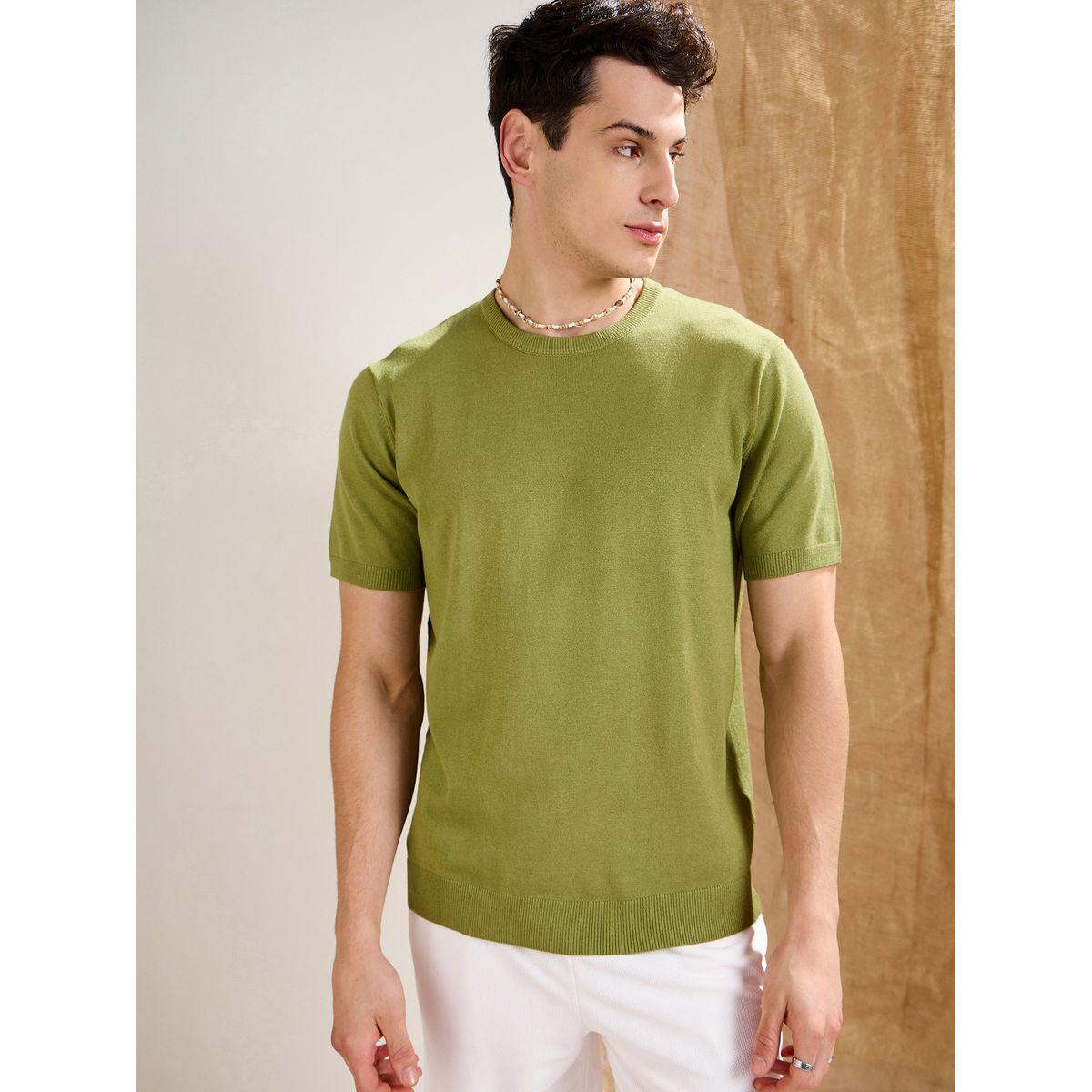 تيشيرت محبوك بياقة دائرية-men-clothing-tshirtsandpolos-tshirts-image-6