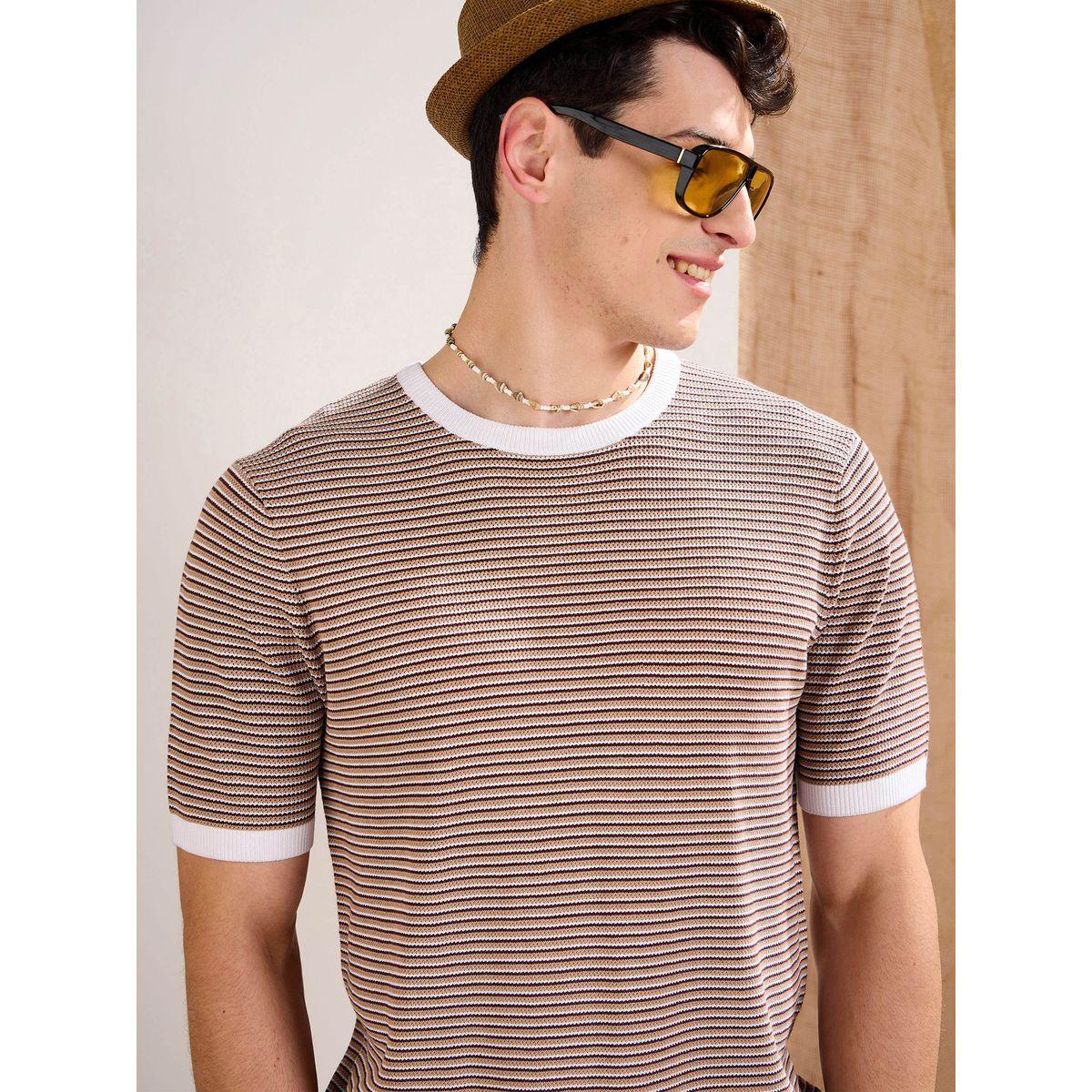 تيشيرت مخطط بتفاصيل محبوكة-men-clothing-tshirtsandpolos-tshirts-image-1