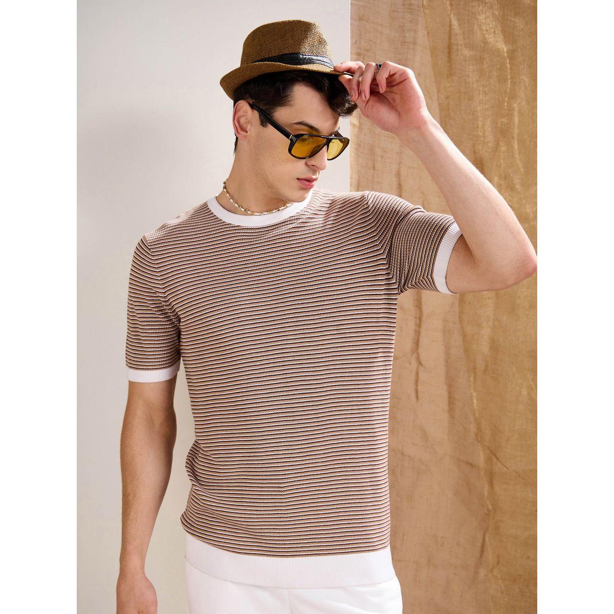 تيشيرت مخطط بتفاصيل محبوكة-men-clothing-tshirtsandpolos-tshirts-image-2