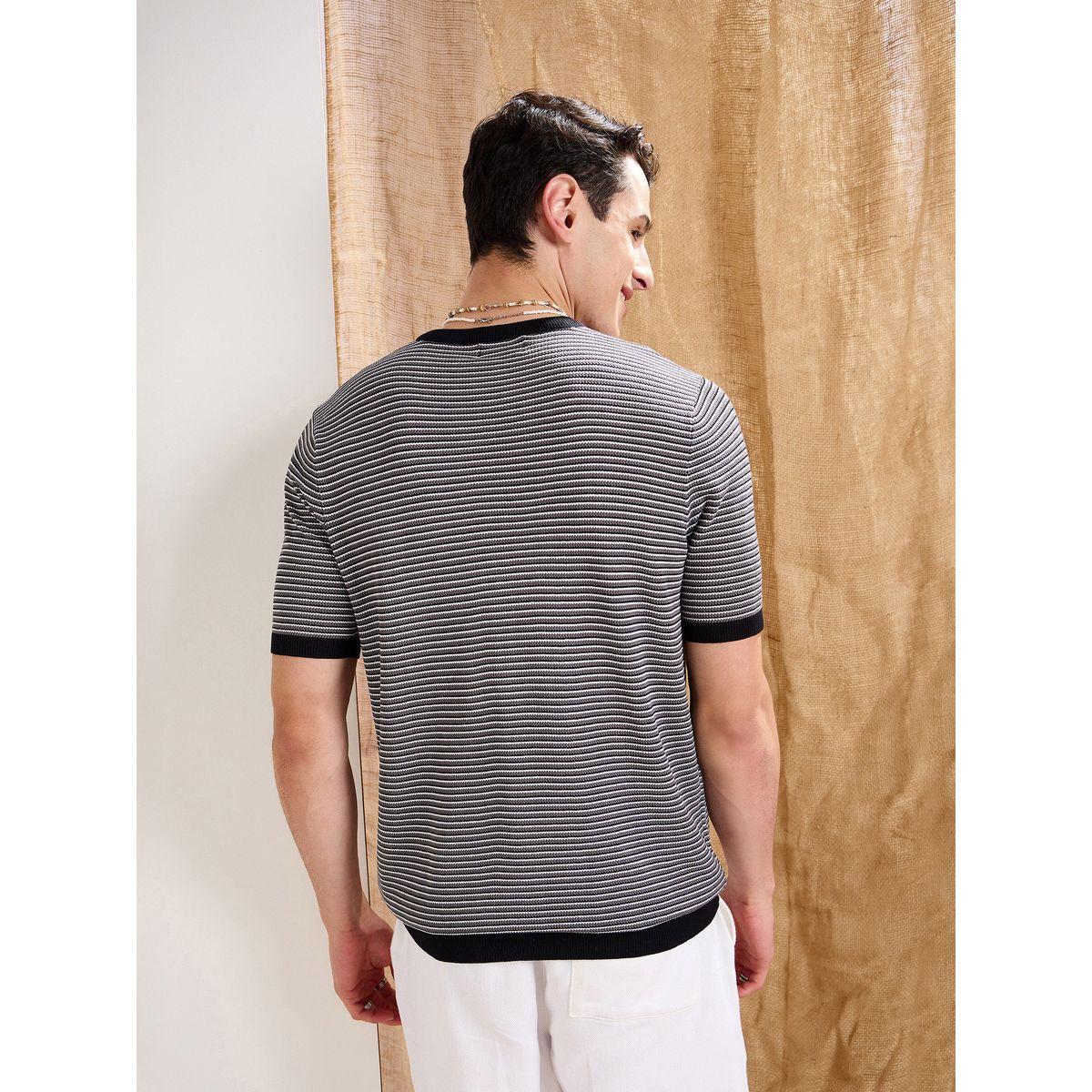 تيشيرت مخطط بتفاصيل محبوكة-men-clothing-tshirtsandpolos-tshirts-image-5