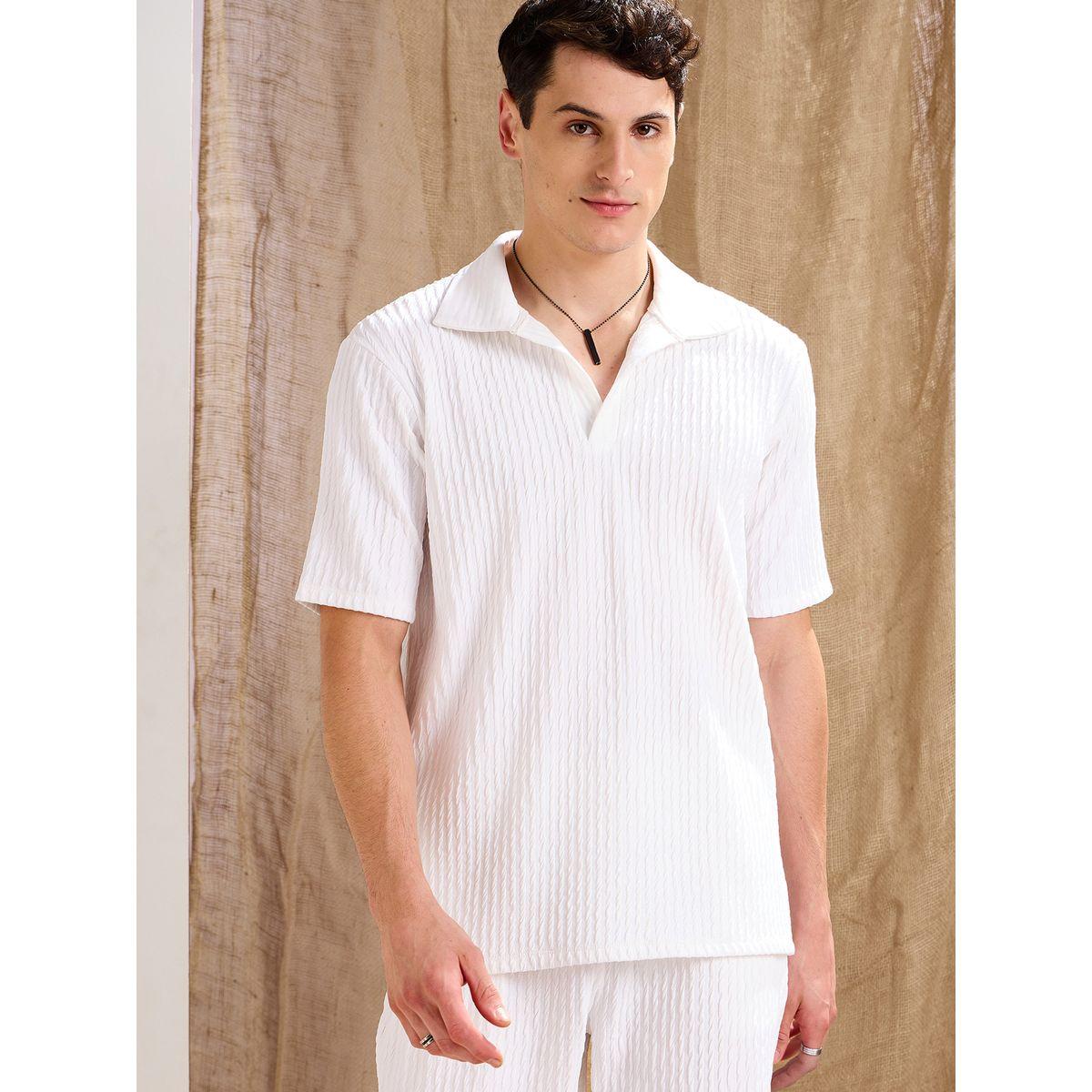 تيشيرت بياقة بولو بقصة مريحة-men-clothing-tshirtsandpolos-tshirts-image-2