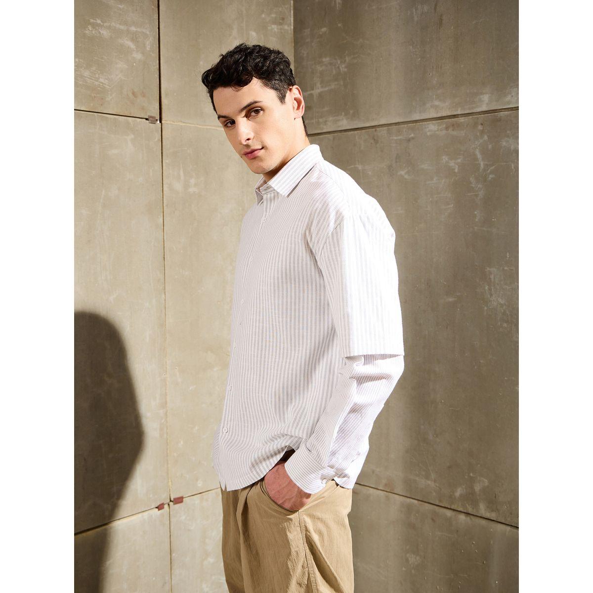 قميص مخطط بقصة مريحة-men-clothing-shirts-image-3